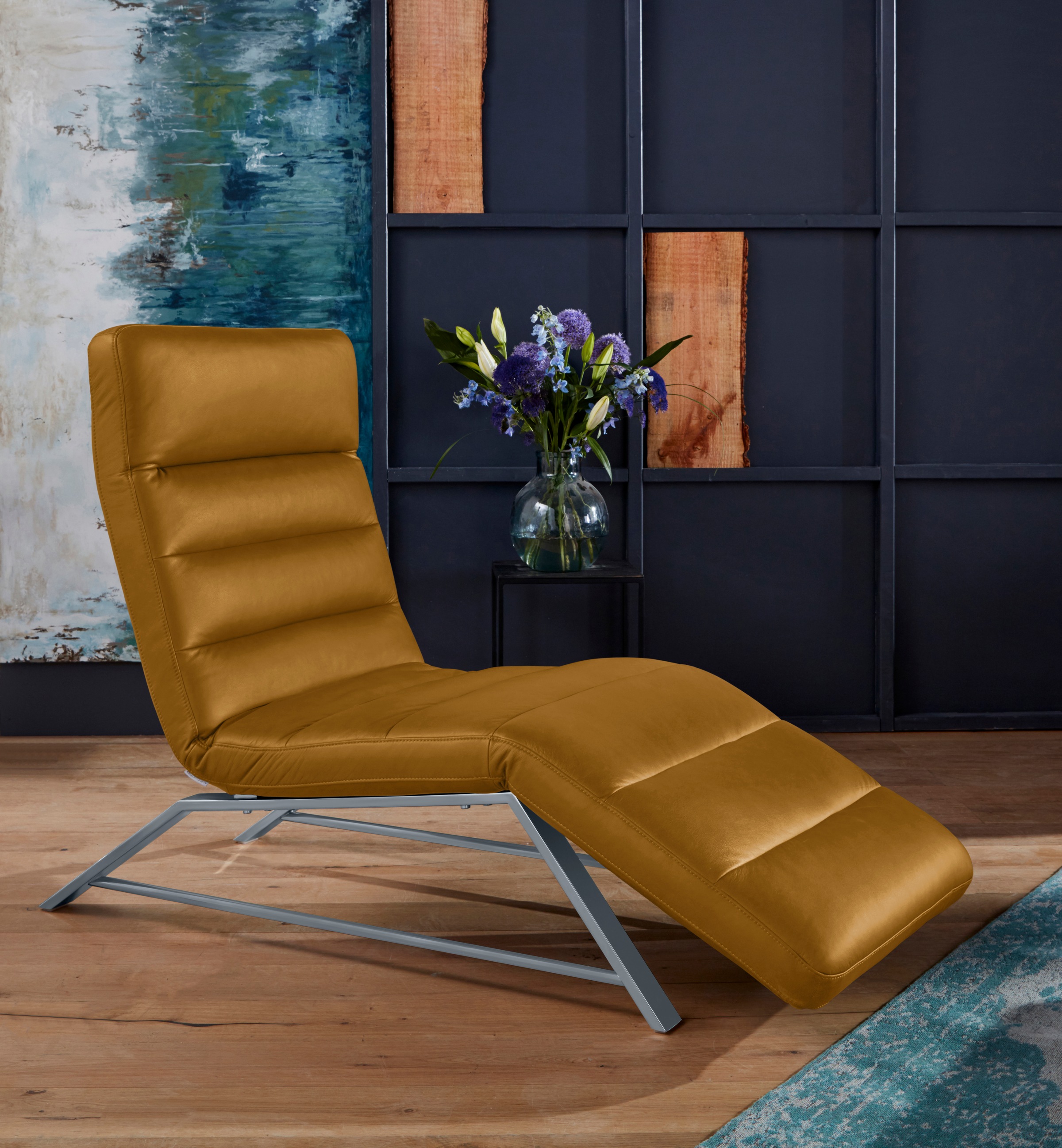 W.SCHILLIG Relaxliege »daily dreams«, Funktionsliege wahlweise mit Motor, Gestell matt, Breite 75 cm