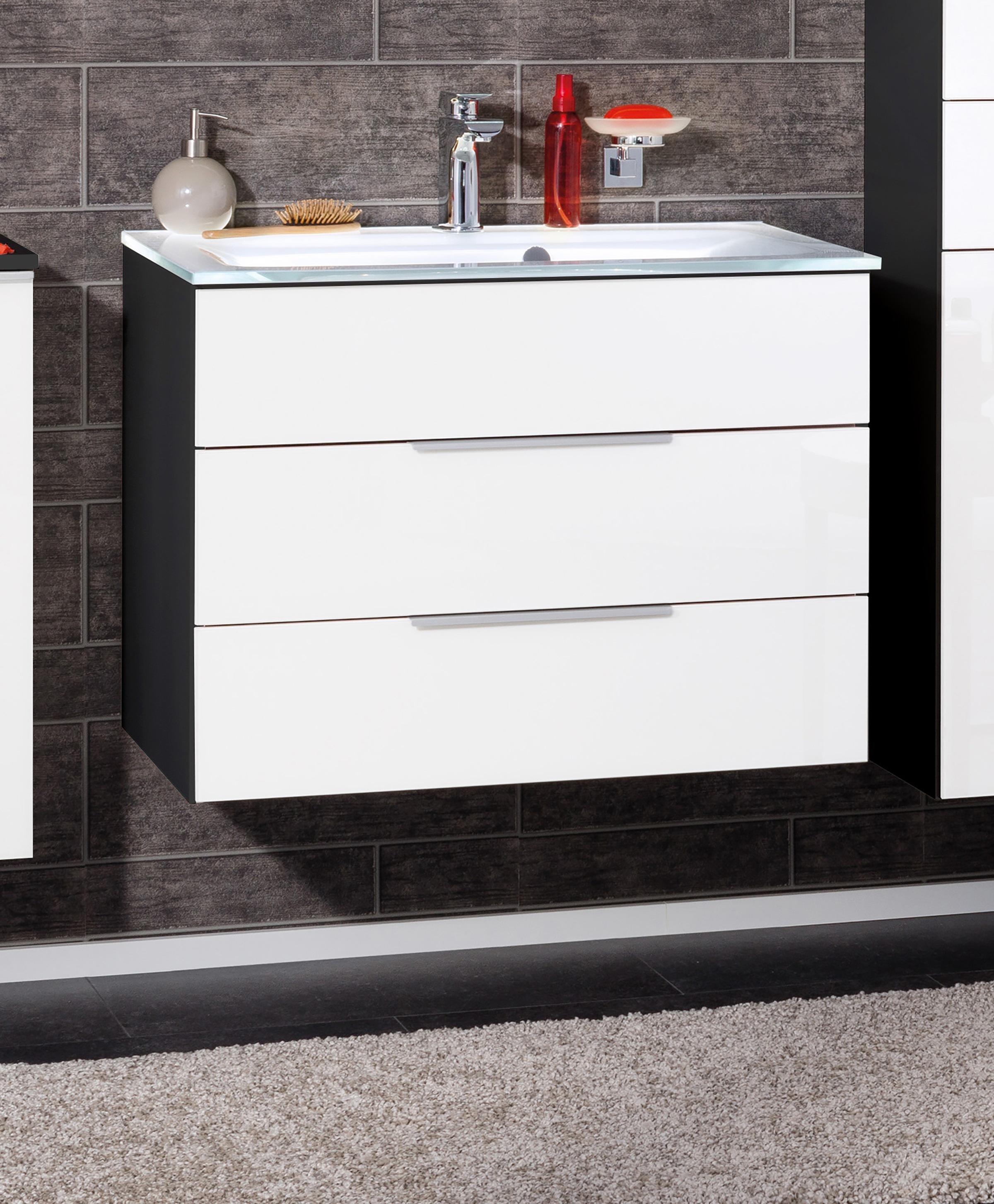 FACKELMANN Waschtisch "Waschplatz-Set KARA" 2 tlg. 2-teilig günstig online kaufen