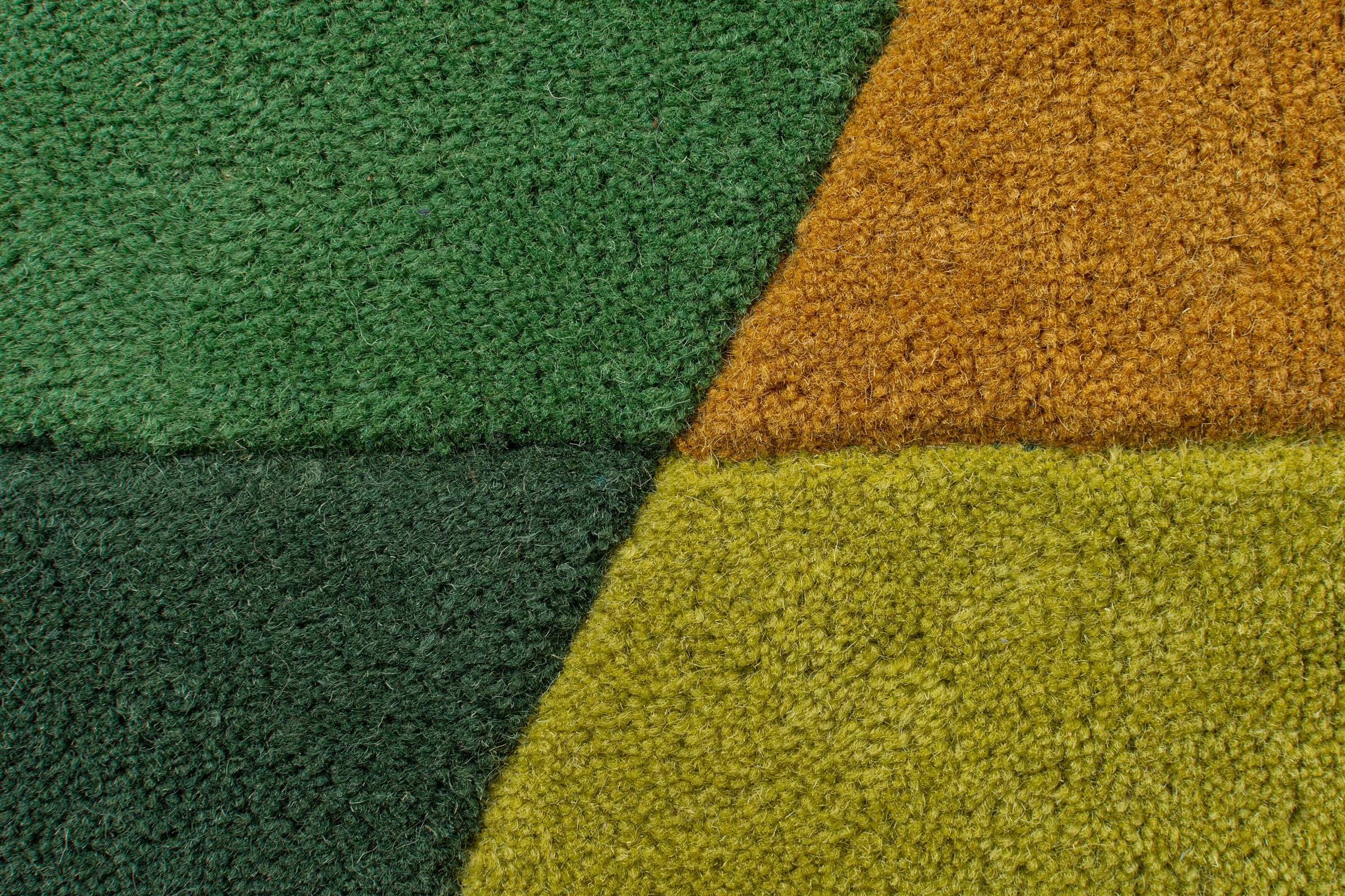 FLAIR RUGS Wollteppich »Prism«, rechteckig, 10 mm Höhe, aus 100% Wolle, mehrfarbig, geometrisches Muster, mit Hoch-Tief-Effekt