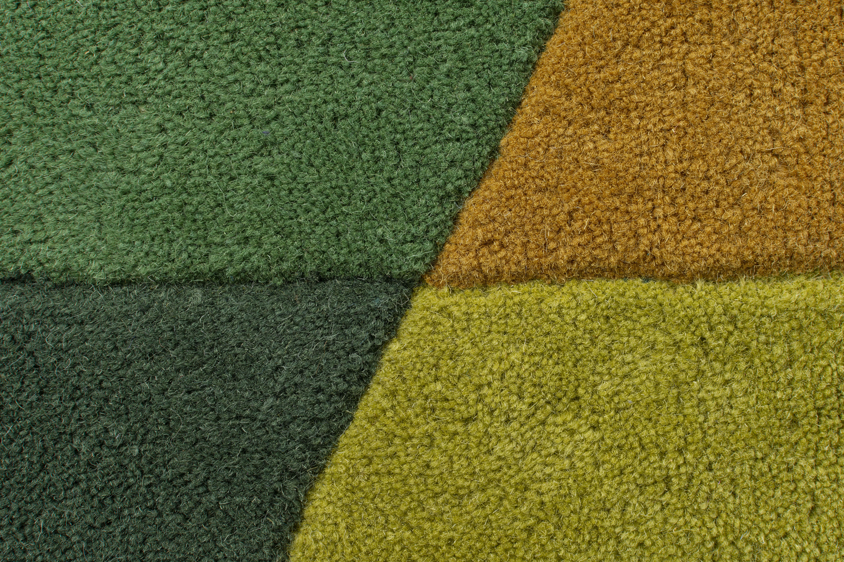 Thumbnail - FLAIR RUGS Wollteppich "Prism, modern & geometrisch", rechteckig, 10 mm Höhe, aus 100% Wolle, mehrfarbig, geometrisches ...