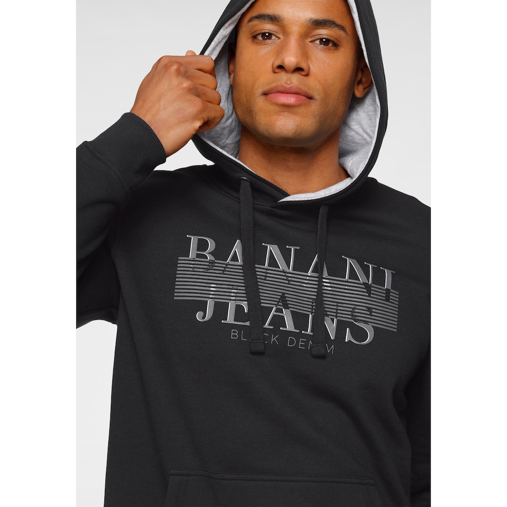 Bruno Banani Kapuzensweatshirt, mit Markenfrontprint