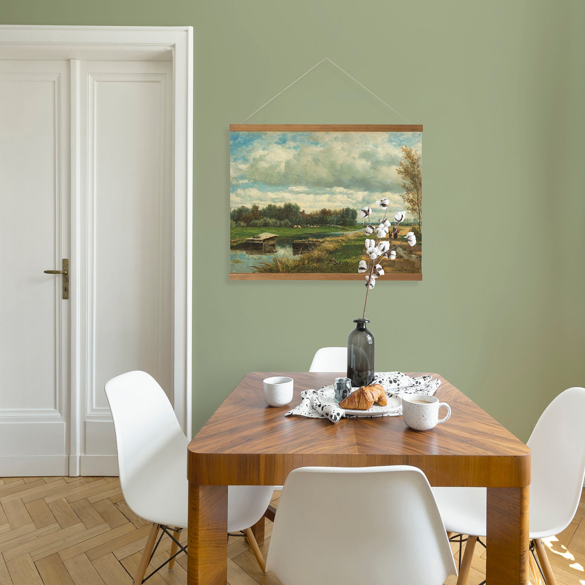 Thumbnail - Art for the home Leinwandbild "Dutch Landscape" Art 1 Stk. tlg. Hängendes Poster Leinen Holländische Landschaft 60 cm x ...