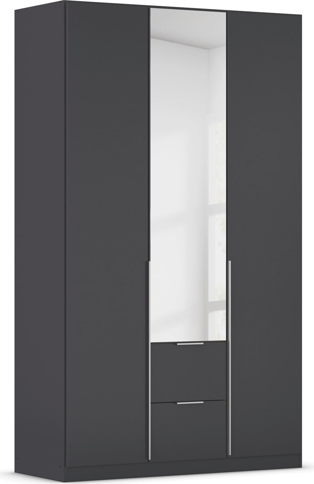 OTTO home Drehtürenschrank "Kleiderschrank Schrank Garderobe AGORDO mit Dekor- oder Hochglanzfront" in zwei Griff-Farben, Breiten 91-360 cm, mit Außenschubkästen, in 7 Breiten und 2 Höhen MADE IN GERMANY