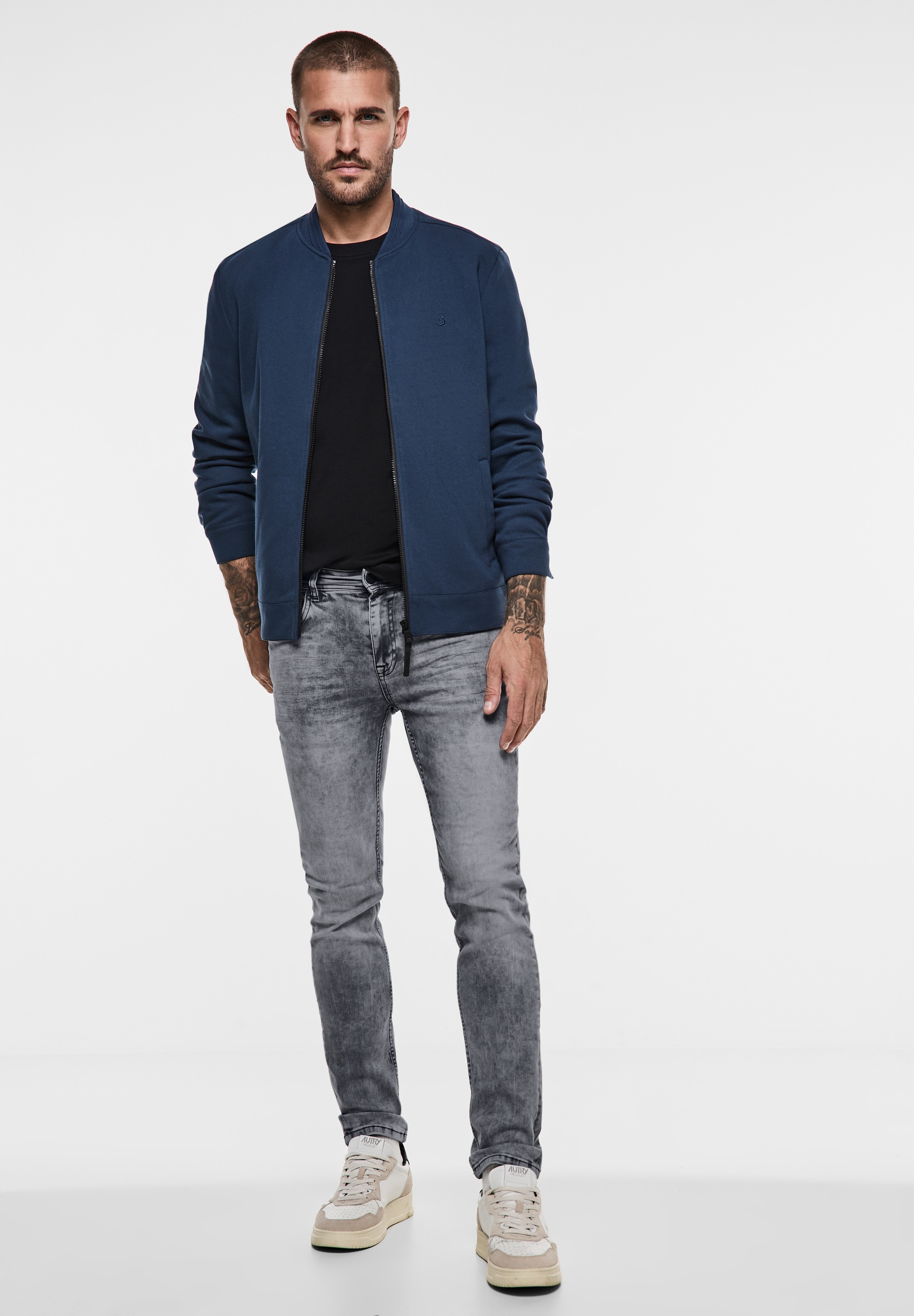STREET ONE MEN Gerade Jeans, Middle Waist