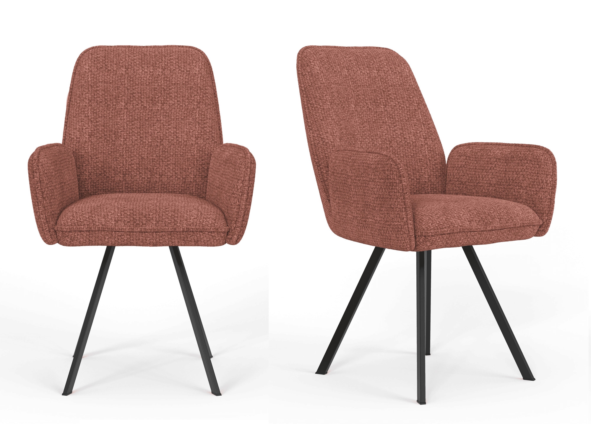 OTTO home Armlehnstuhl "Mily Esszimmerstuhl, Polstersessel, Wohnstuhl, Esss günstig online kaufen