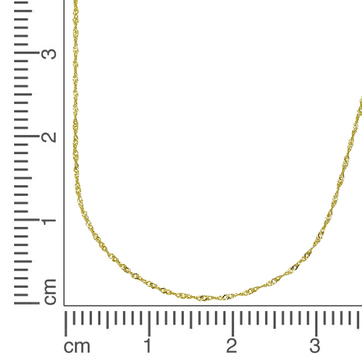 Vivance Collierkettchen »585 Gold Singapurkette 45cm«