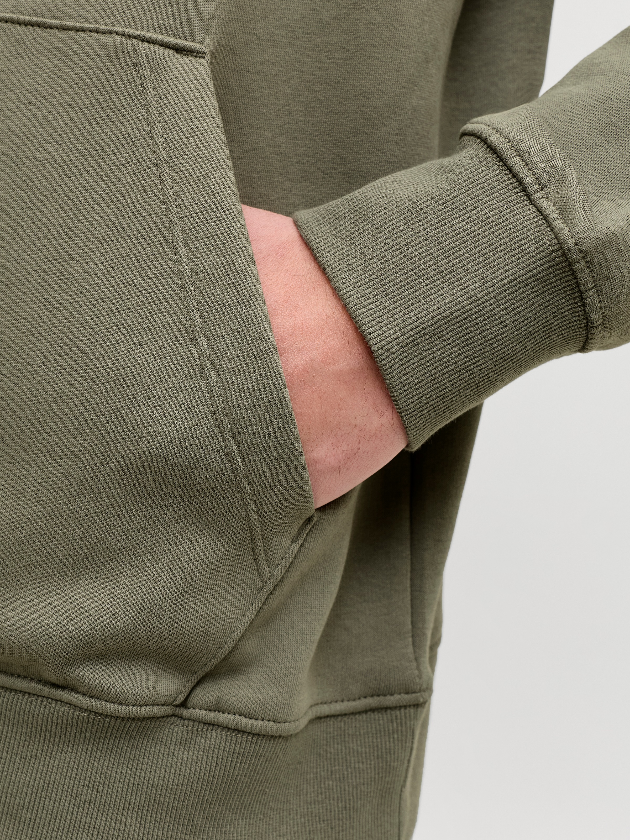Thumbnail - Jack & Jones Kapuzensweatshirt "JJESTAR BASIC SWEAT HOOD NOOS", mit Rippbündchen