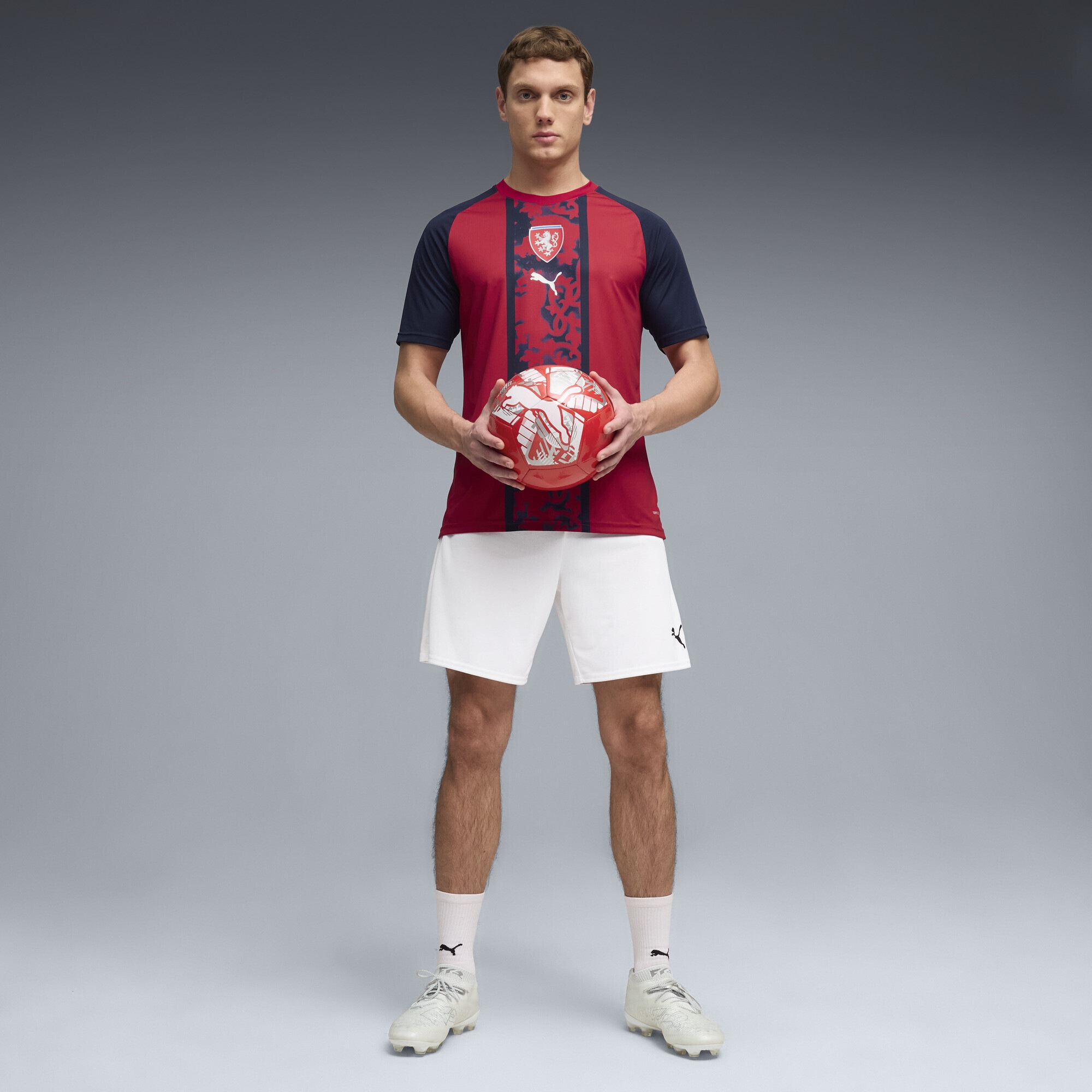 PUMA Trainingsshirt »Tschechien Aufwärmtrikot Herren«