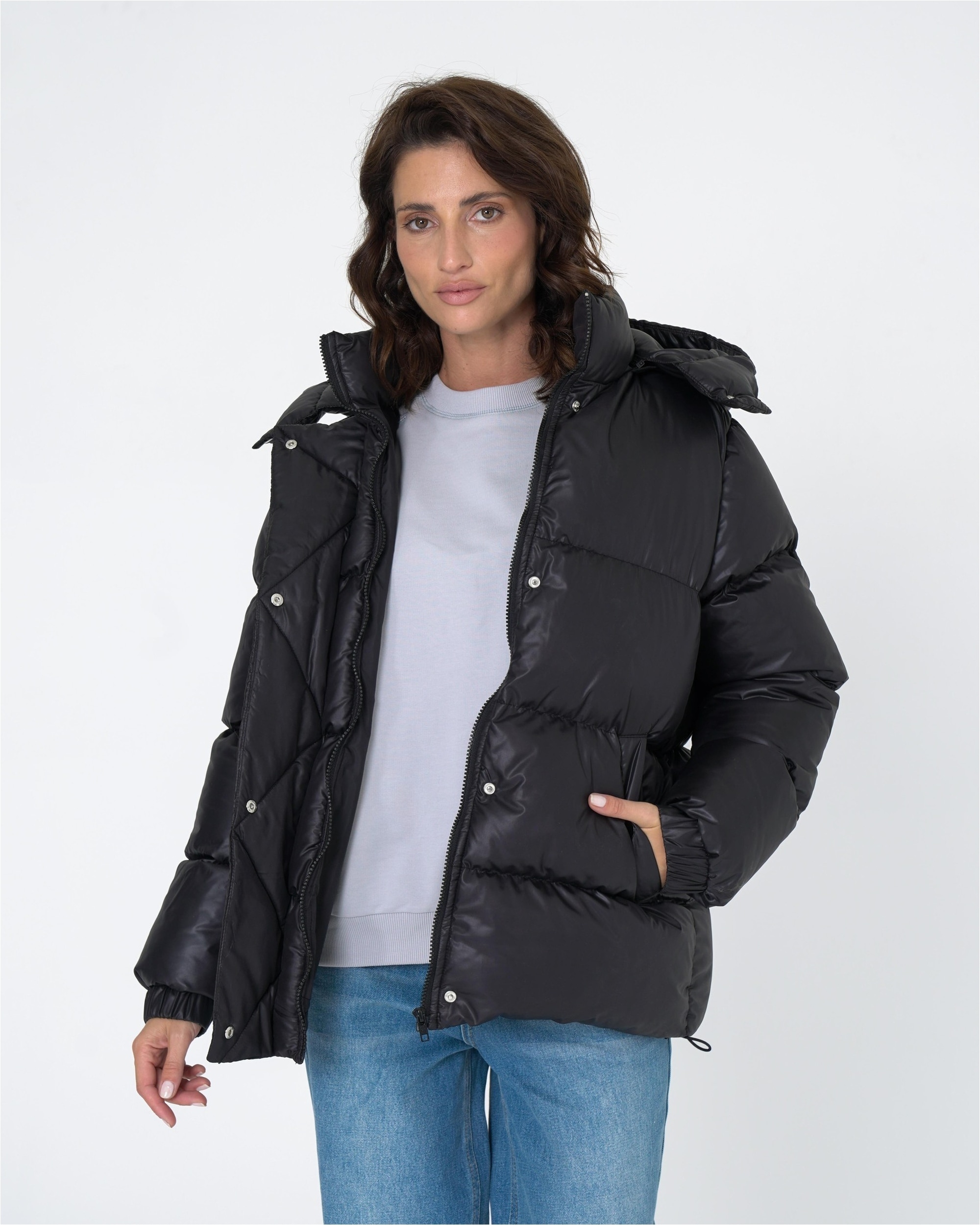 freshlions Steppjacke »Francisca«, mit hohem Kragen