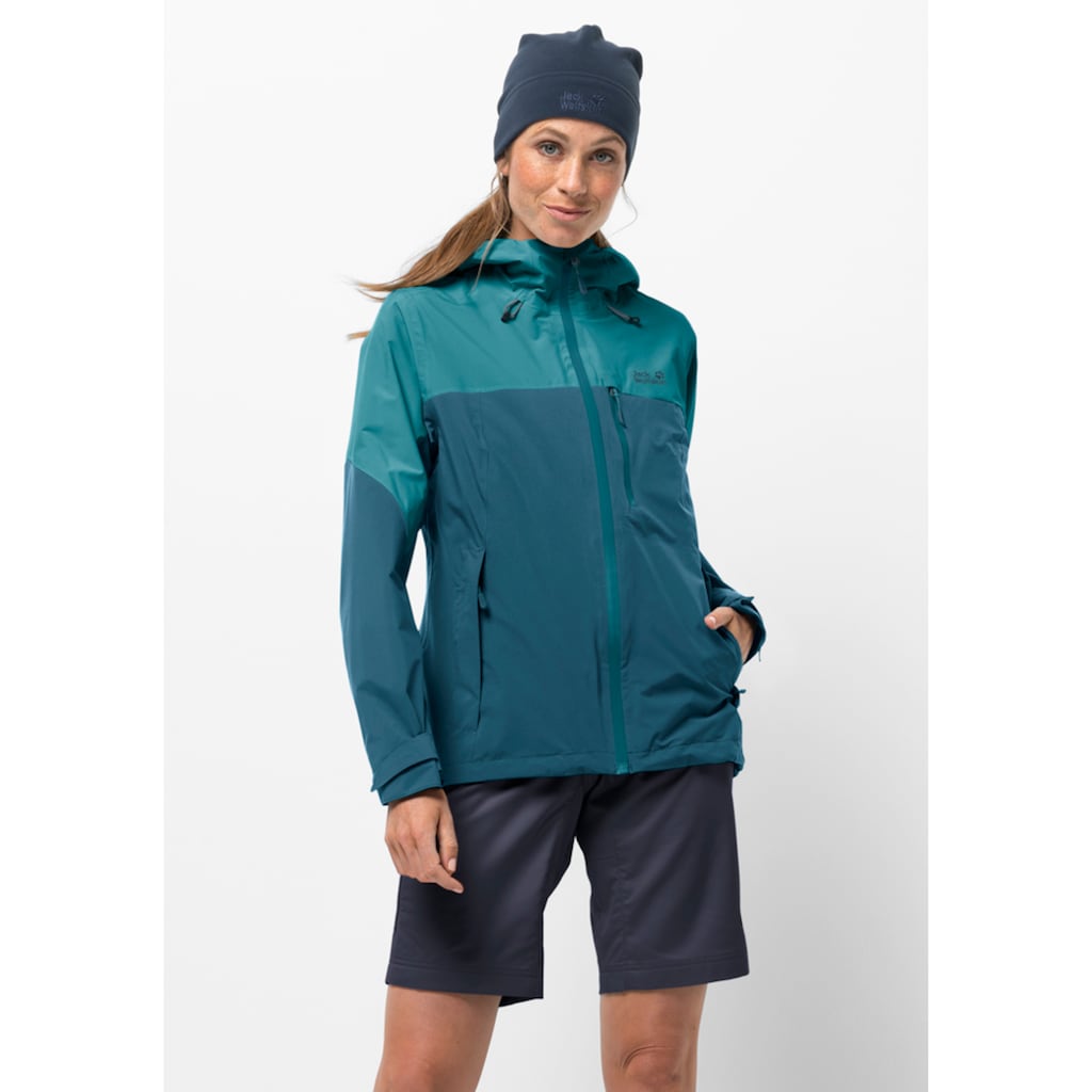 Jack Wolfskin Funktionsjacke »GO HIKE JACKET W«, mit Kapuze