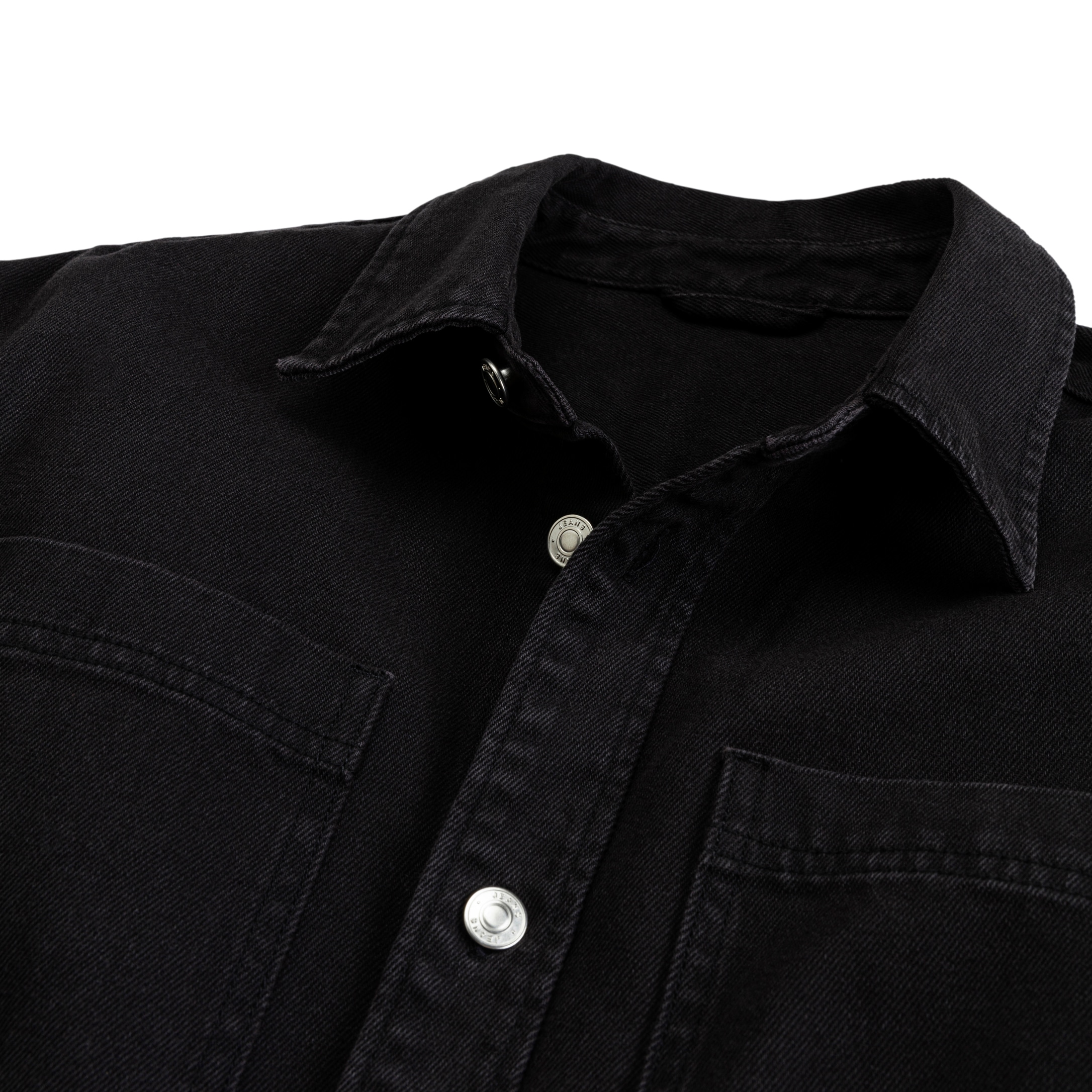 John Devin Hemdjacke »weites Overshirt,«, aus robuster Baumwolle, mit aufgesetzten Taschen