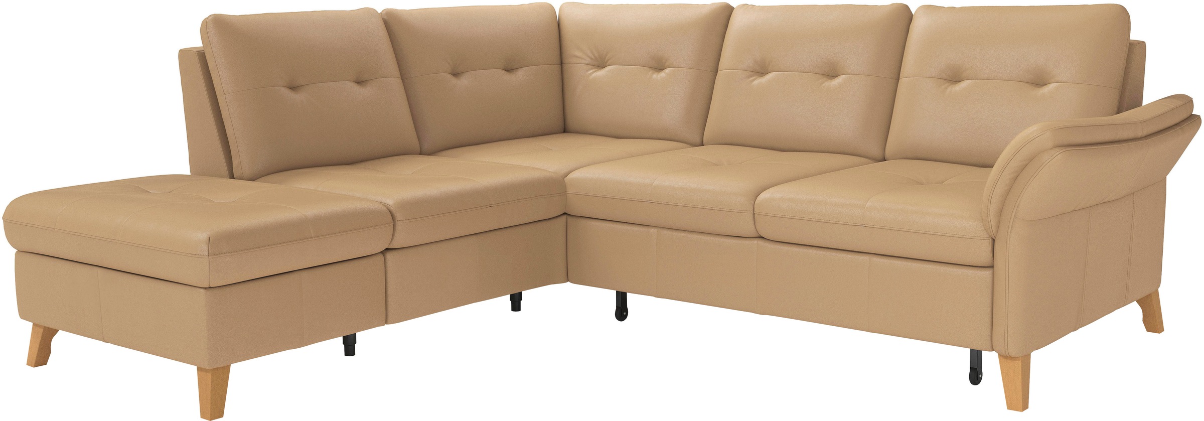 sit&more Ecksofa »Göteborg«, inkl. Sitztiefenverstellung, wahlweise mit Bettfunktion & Bettkasten