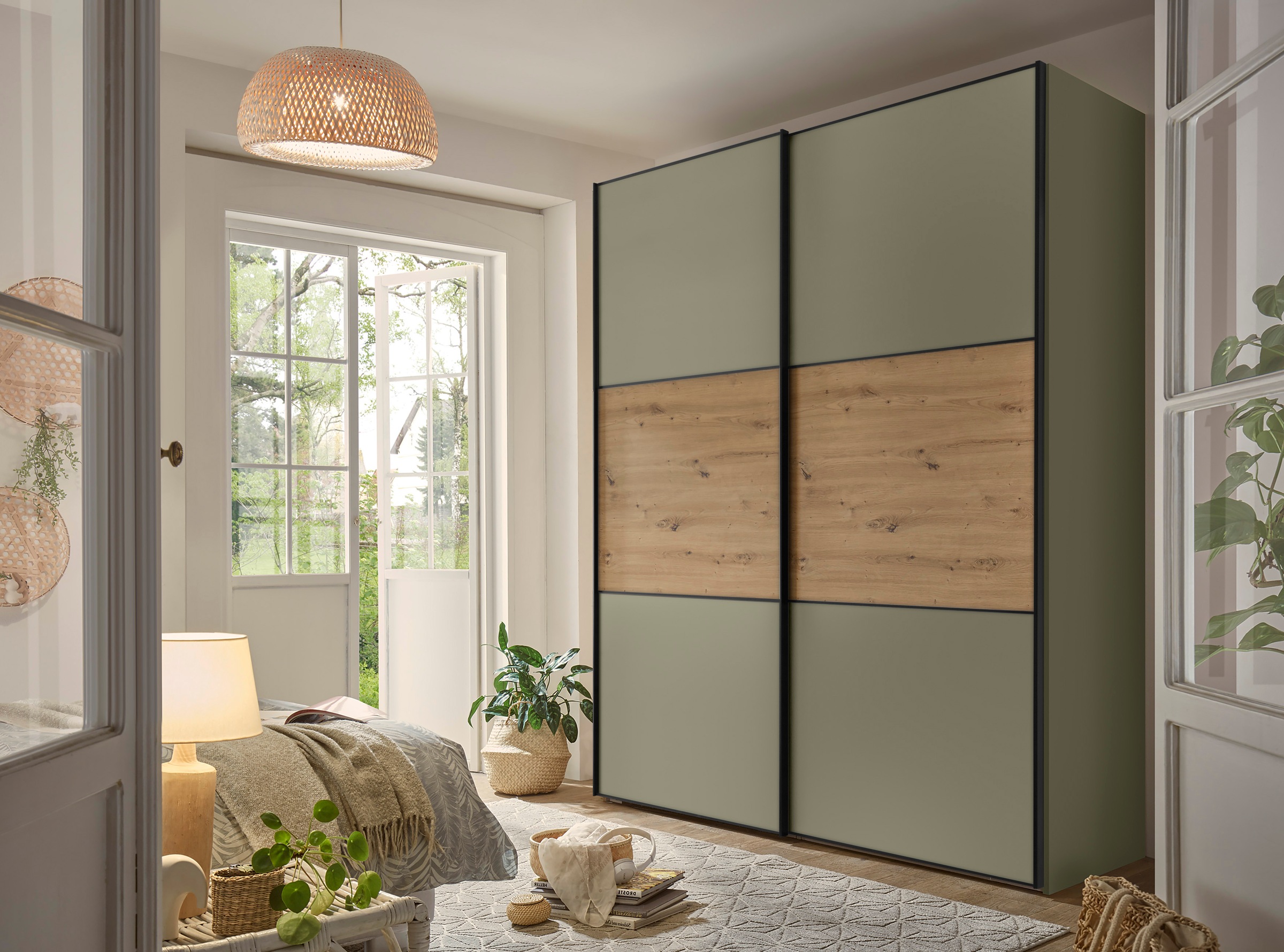 STAUD Schwebetürenschrank "Includo, Made in Germany" Mit vier verschiedenen günstig online kaufen