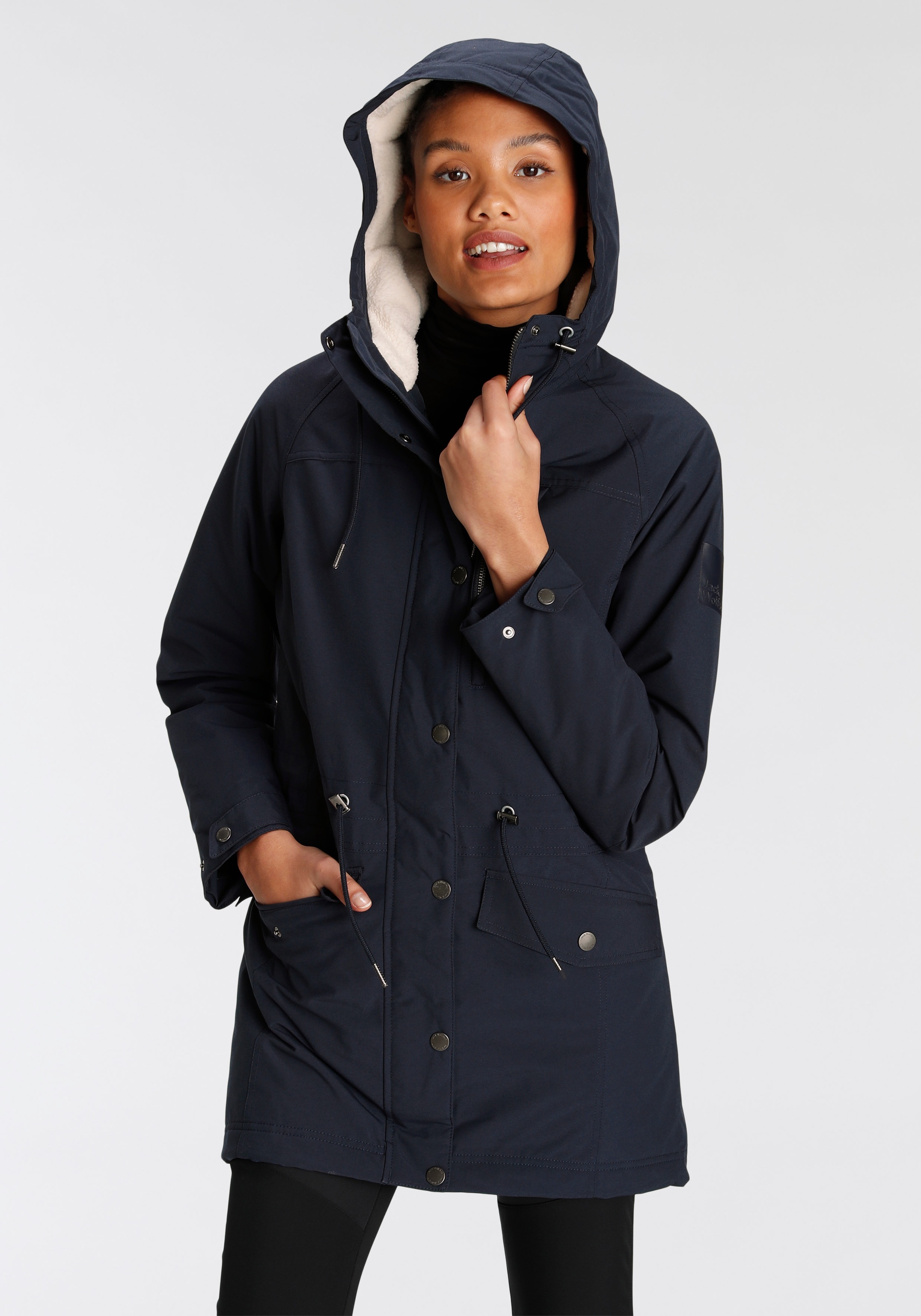 Jack Wolfskin Funktionsparka "NEW DUNVILLE" mit Kapuze Wärmend, winddicht, günstig online kaufen