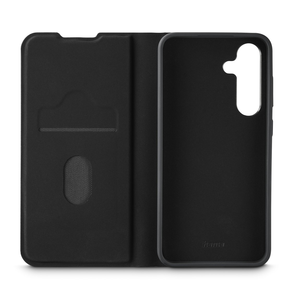 Hama Smartphonetasche »Handyhülle für Samsung Galaxy A36, klappbar, Magnetverschluss« hochwertiges Kunstleder, Kartenfach, Standfunktion, erhöhte Kanten