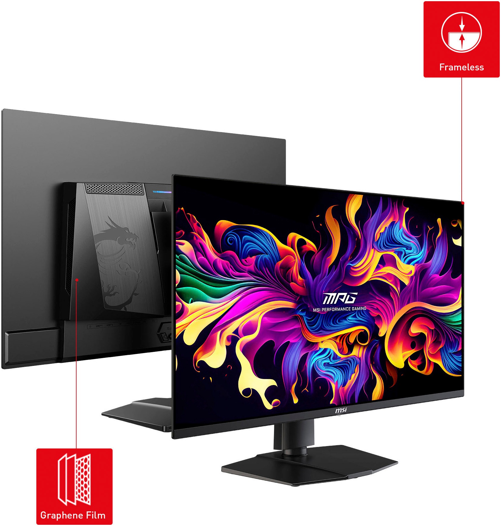 MSI Gaming-Monitor »MPG 321URX QD-OLED«, 80 cm/32 Zoll, 3840 x 2160 px, 4K Ultra HD, 0,03 ms Reaktionszeit, 240 Hz
