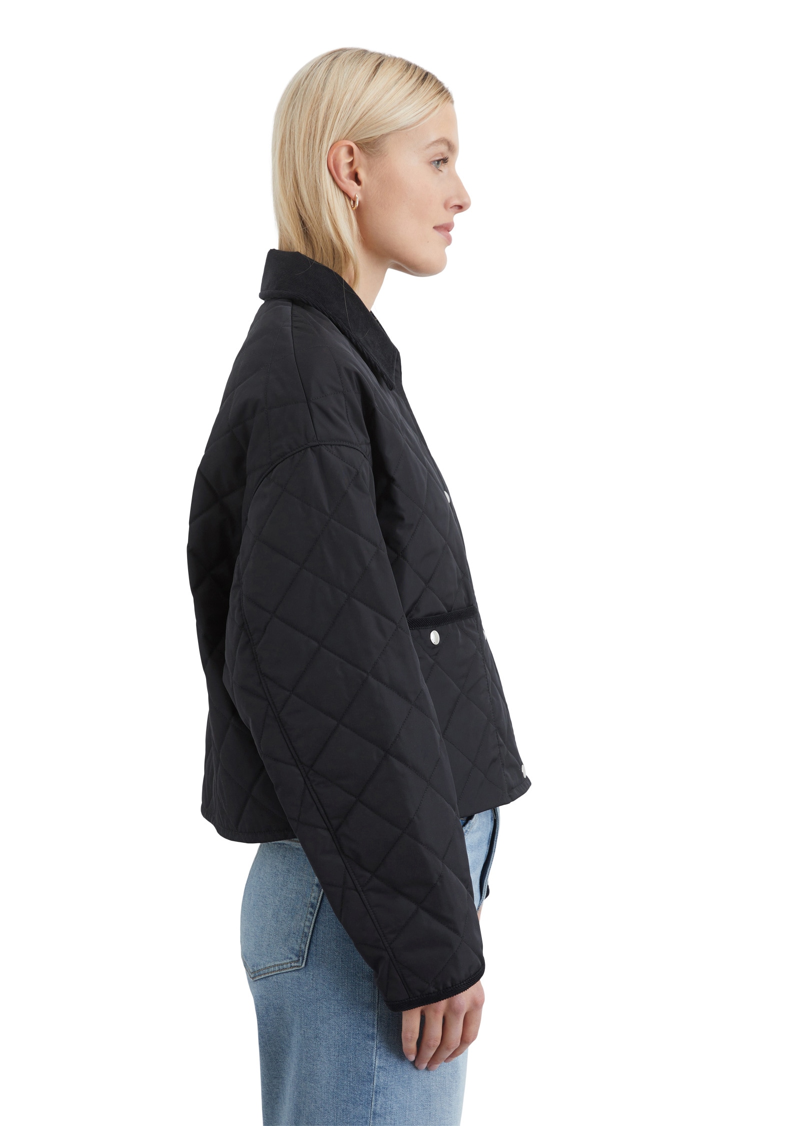 Marc O'Polo Outdoorjacke »aus recyceltem Mini-Canvas«