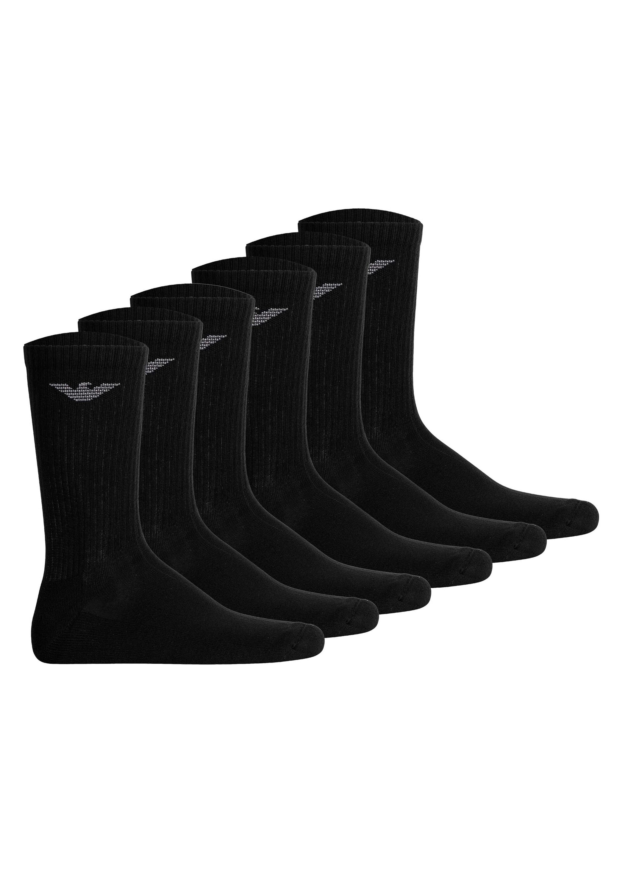 Emporio Armani Kurzsocken "Socken SPORTY SPONGE 6P 6er Pack" 6 Paar tlg.
