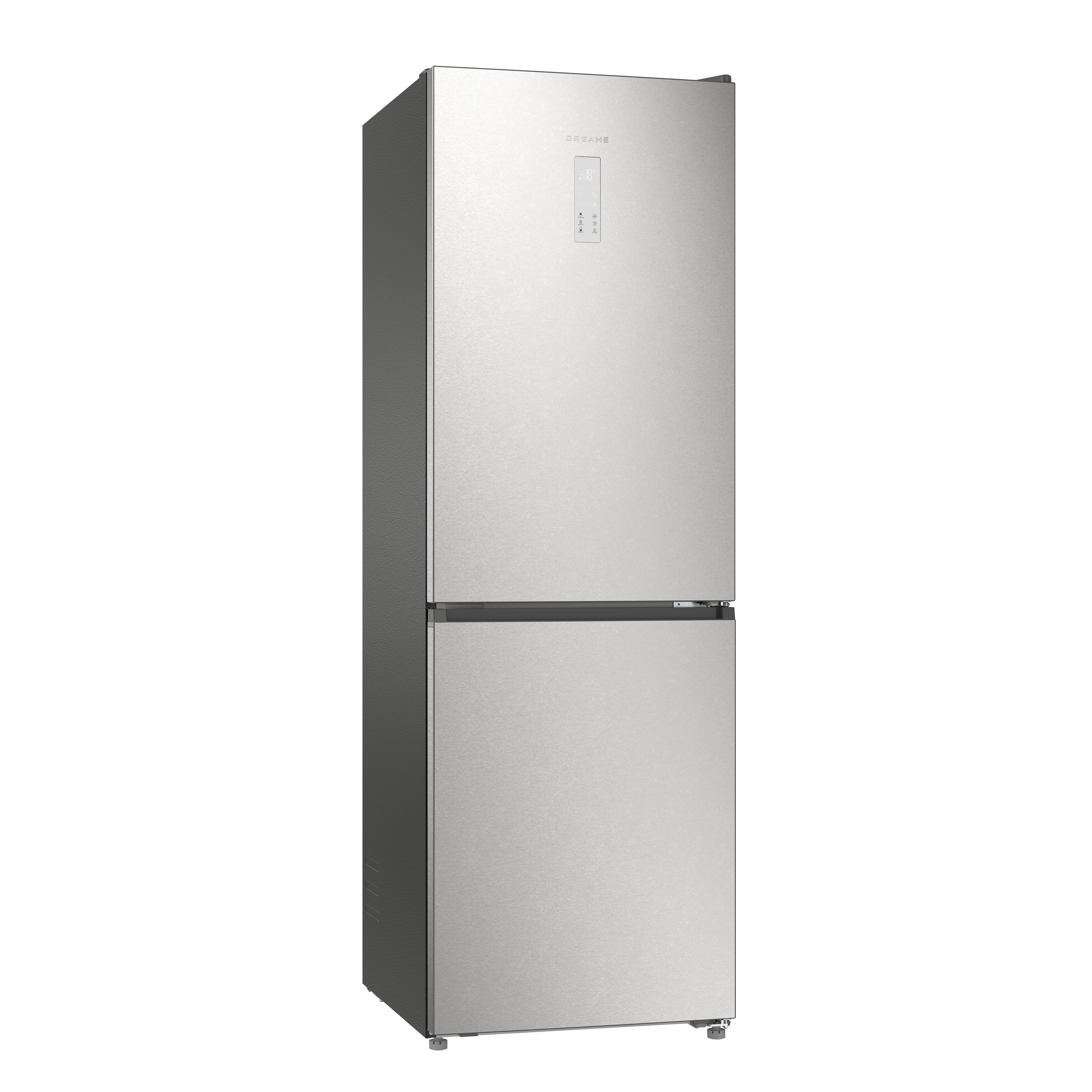Dreame Kühl-/Gefrierkombination "DRB400WMBCEU" 185 cm hoch 59,5 cm breit Viel Platz, Leise, Modernes Design