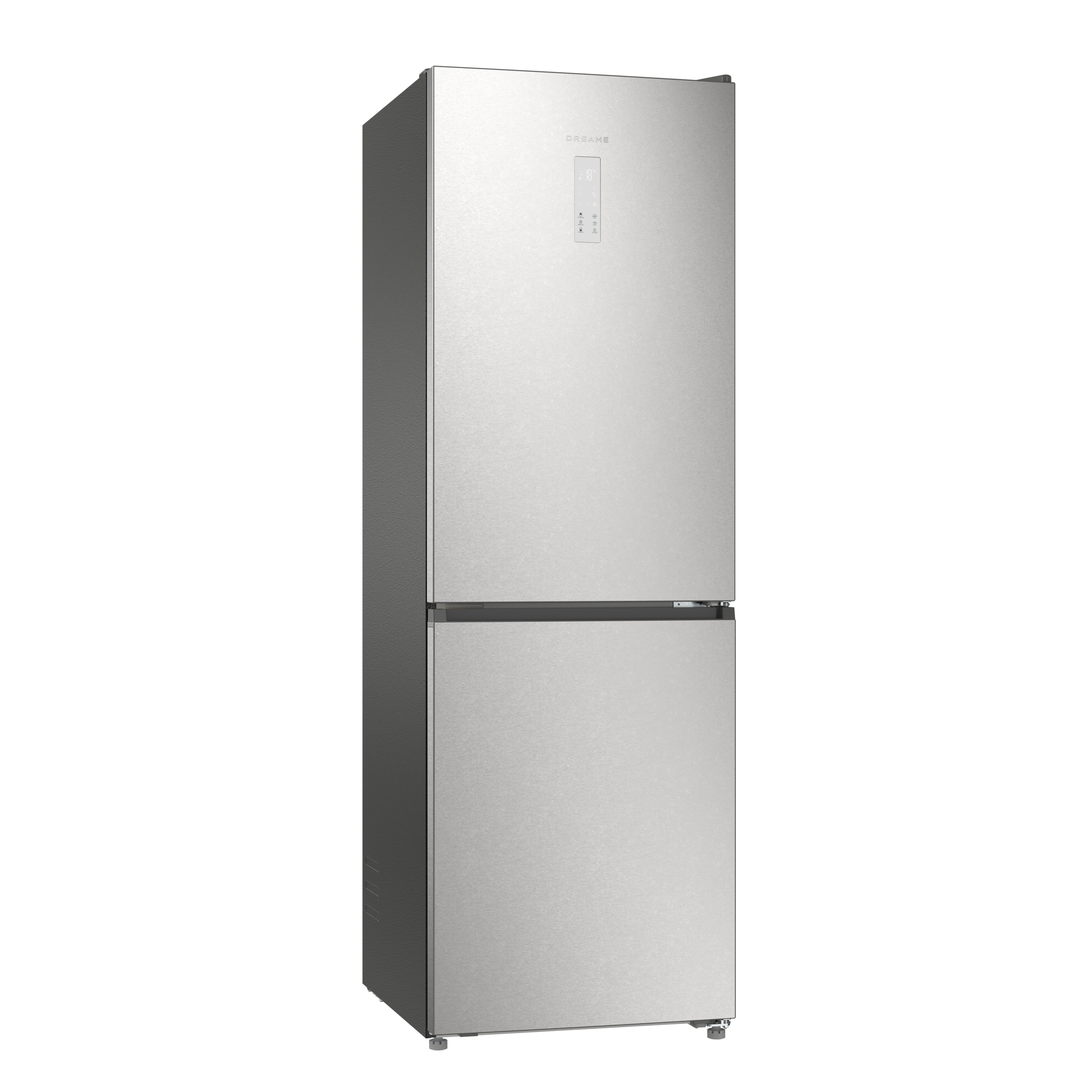 Dreame Kühl-/Gefrierkombination "DRB400WMBDEU" 185 cm hoch 59,5 cm breit Viel Platz, Leise, Modernes Design
