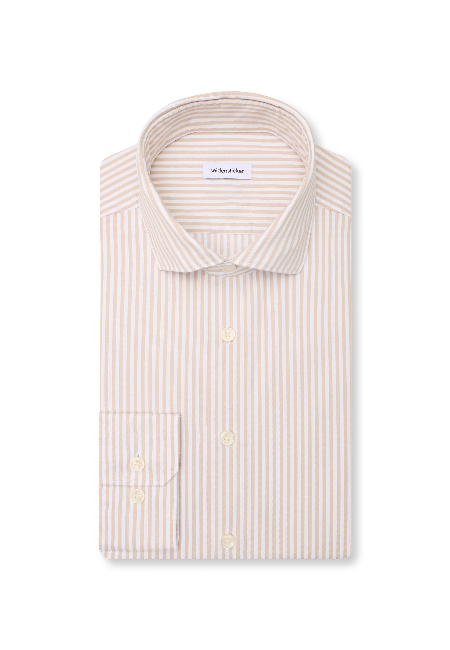 seidensticker Businesshemd »Schwarze Rose« Regular 1/1 Kentkragen Streifen