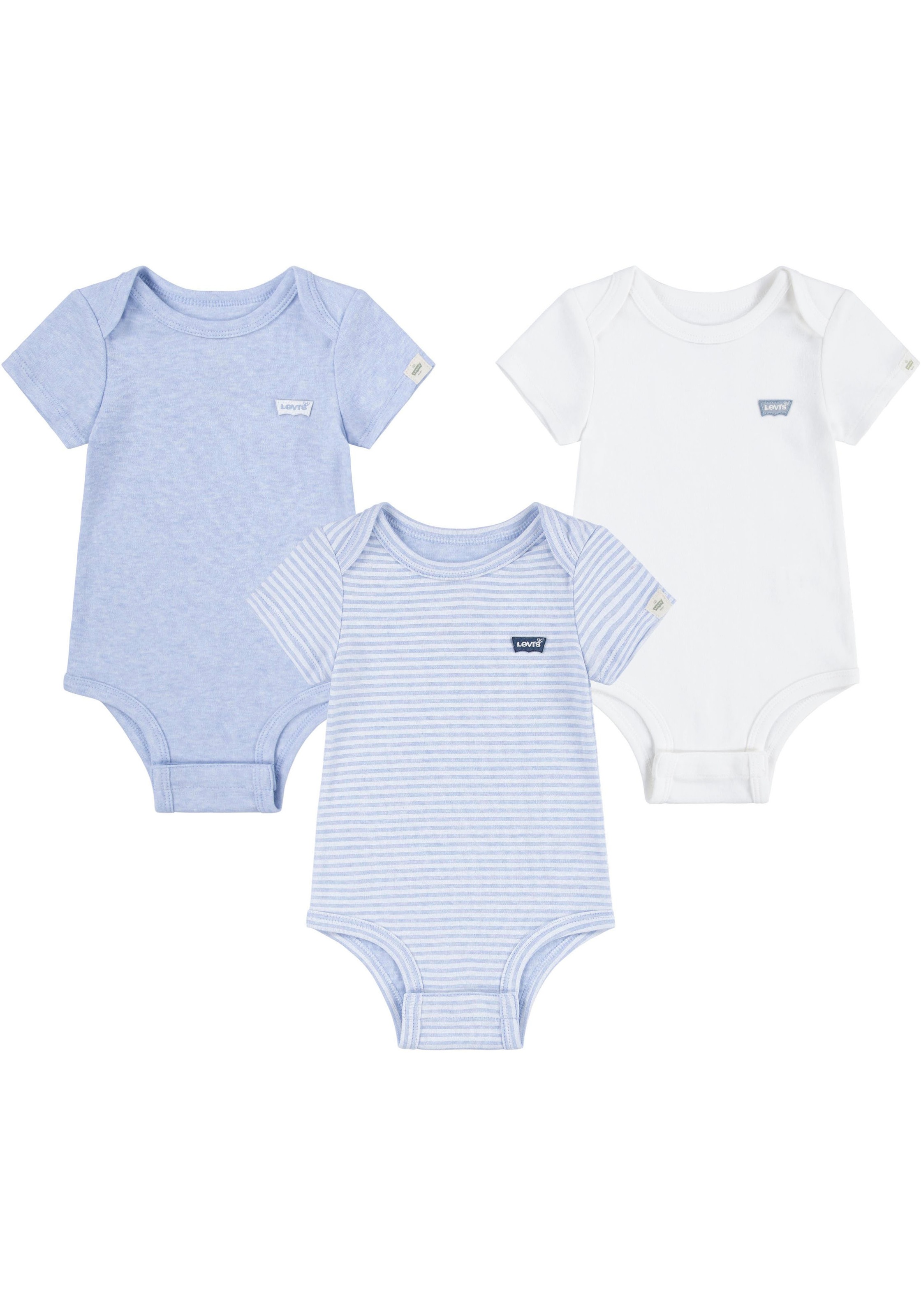 Levis Kids Neugeborenen-Geschenkset "LVN 3PK BODYSUIT SET", UNISEX