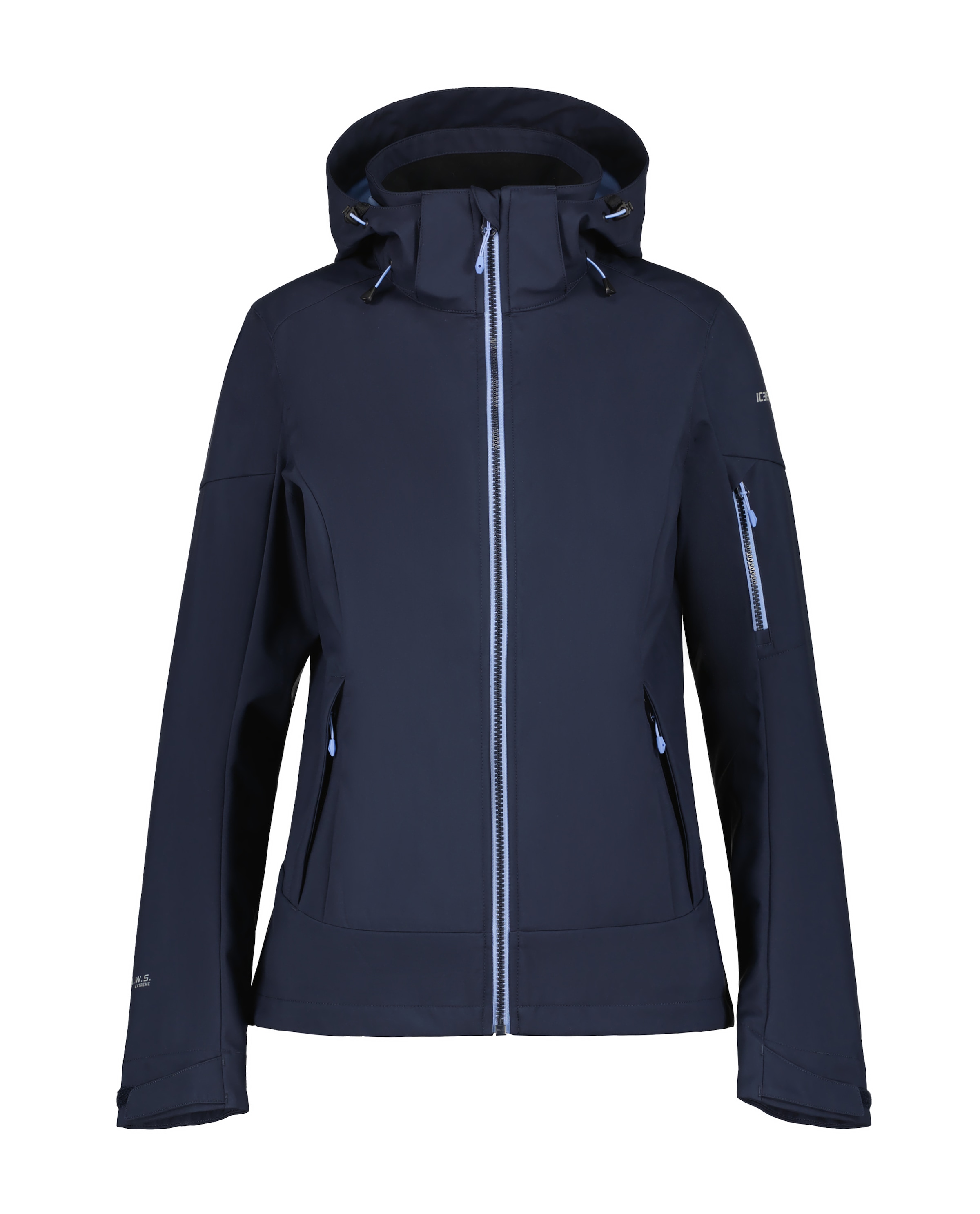 Icepeak Softshelljacke »D SOFTSHELLJACKE BATHGATE«, mit Kapuze, Wasserabweisend