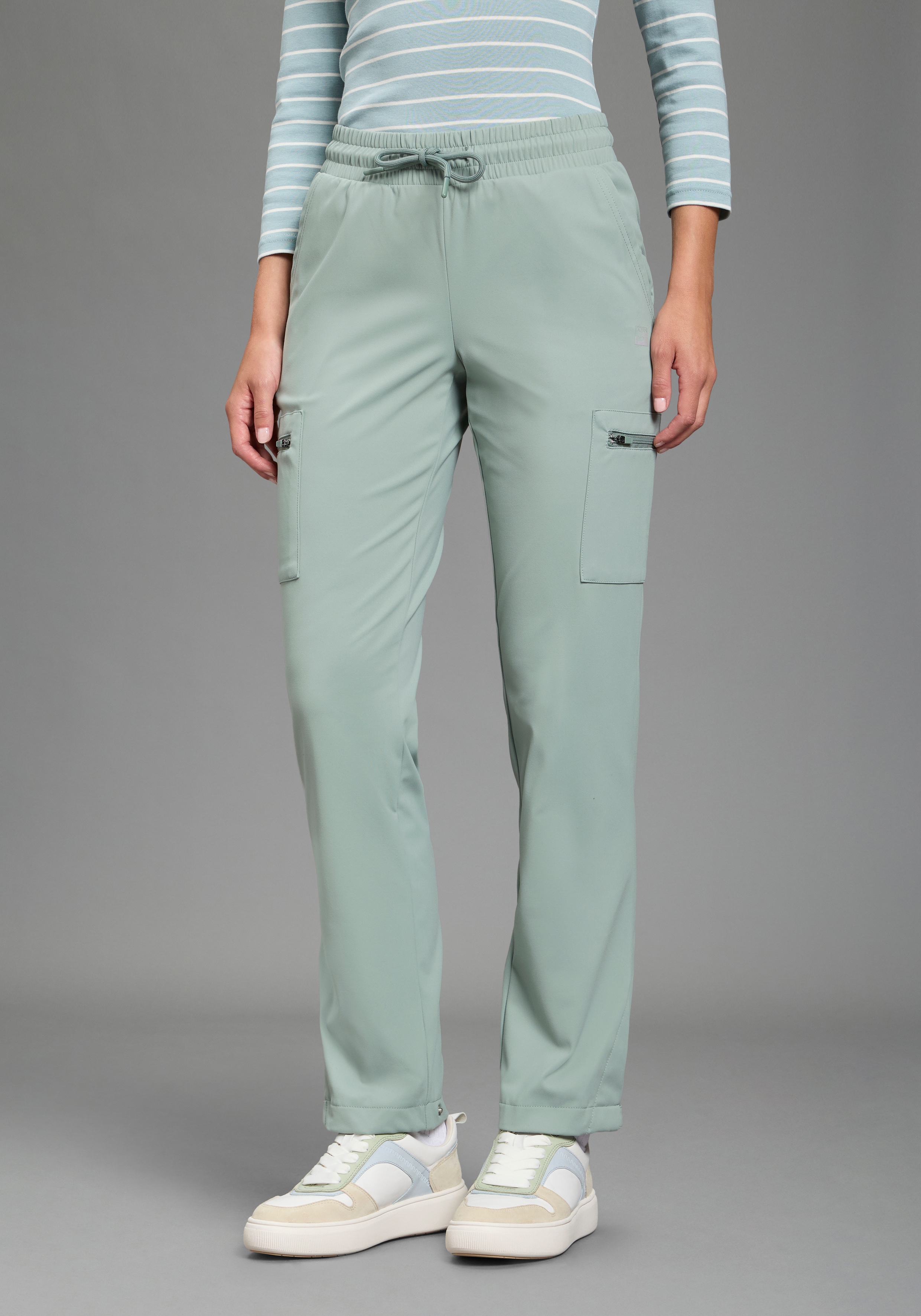 Ocean Sportswear Funktionshose - Wanderhose mit praktischen Cargotaschen und verstellbarer Saumweite
