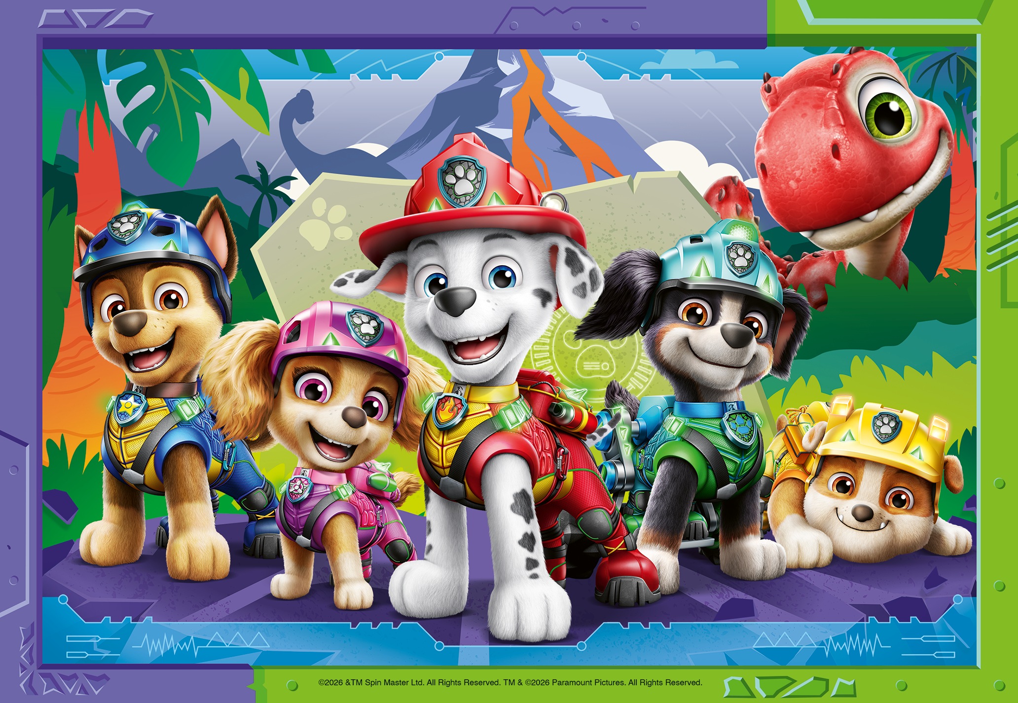 Ravensburger Puzzle »Paw Patrol 3 Dino Movie« Made in Europe