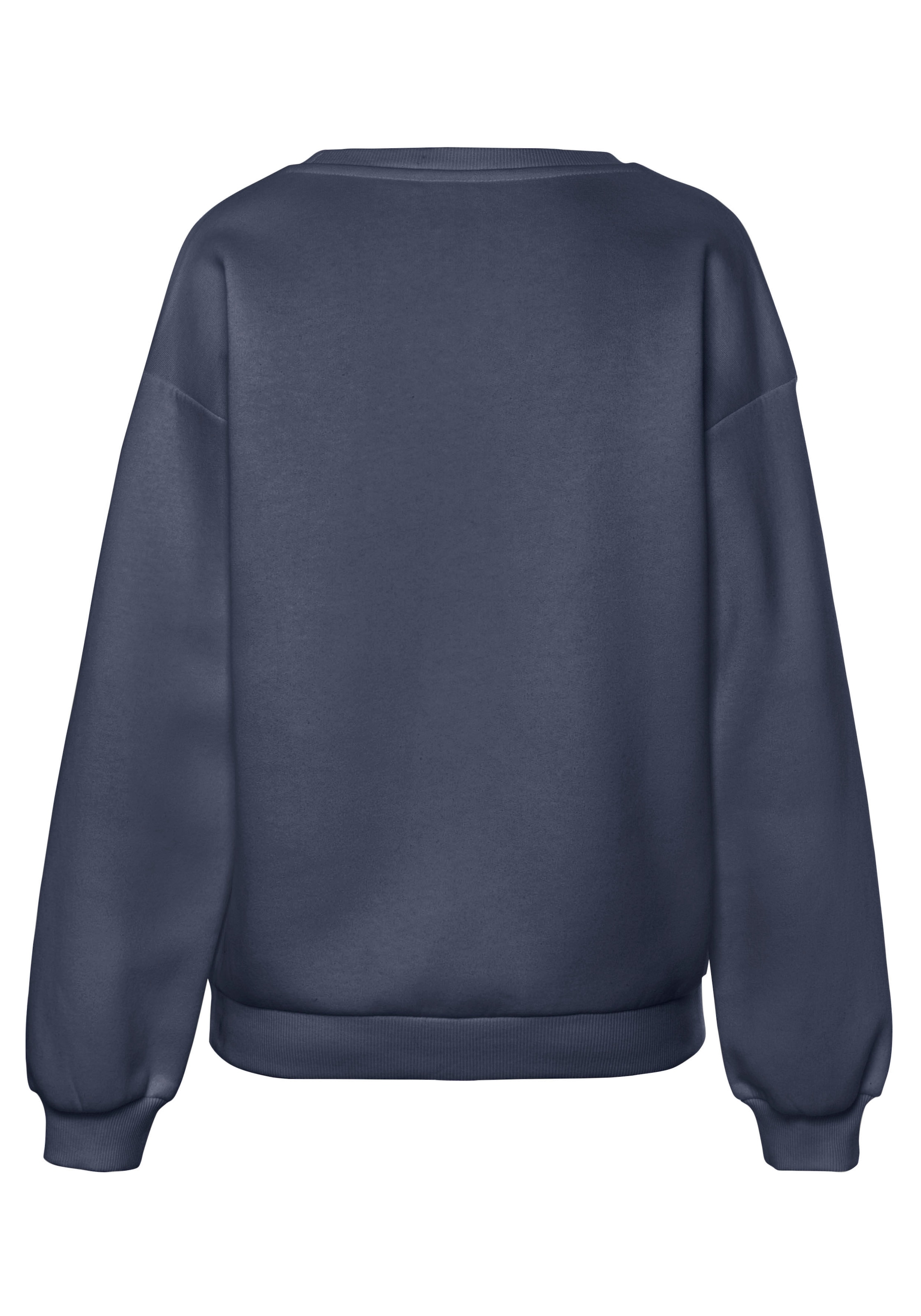 LASCANA Sweatshirt »-Pullover«, mit weiten Ärmeln, Loungewear, Loungeanzug