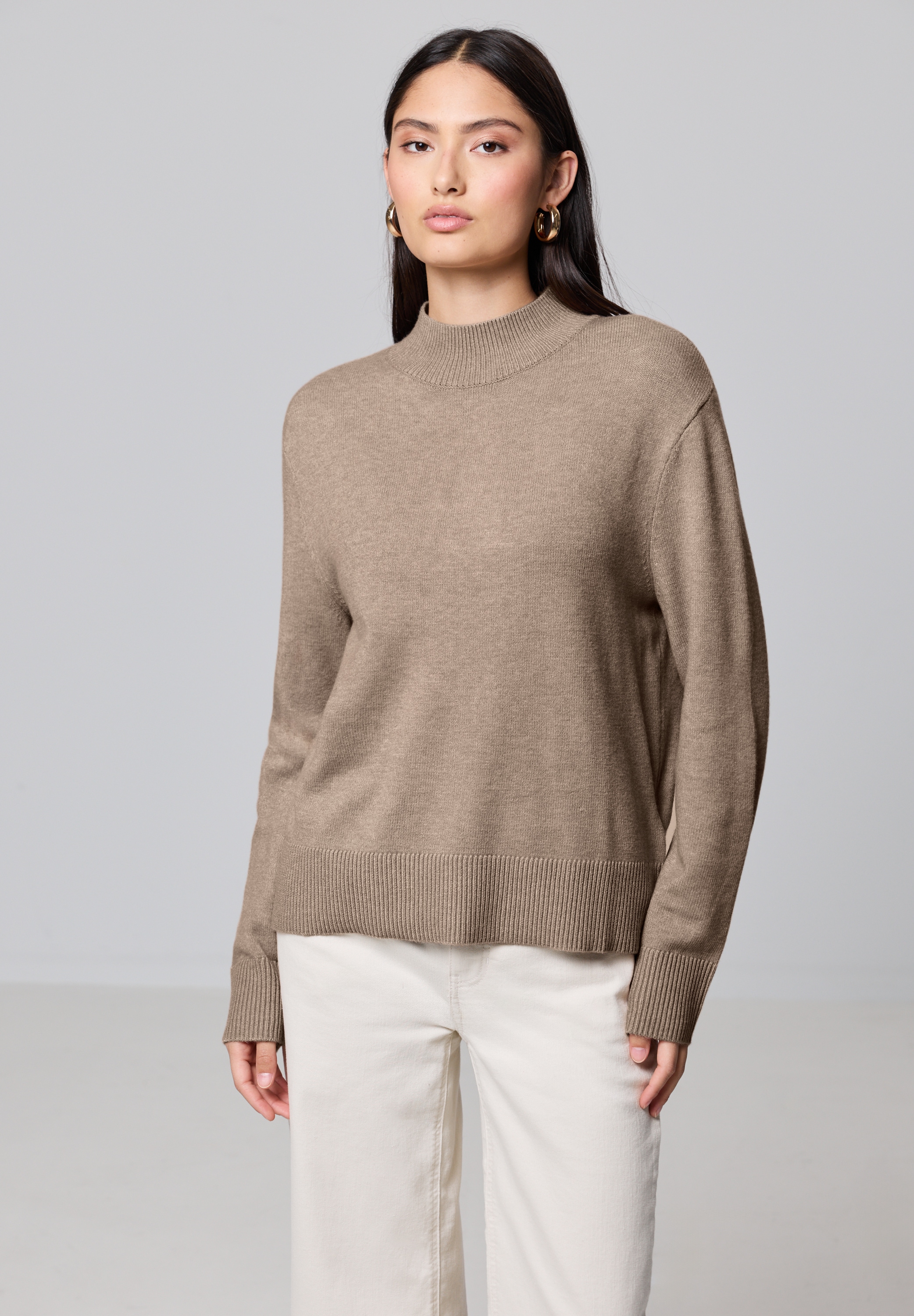 STREET ONE STUDIO Strickpullover, Feinstrick günstig online kaufen