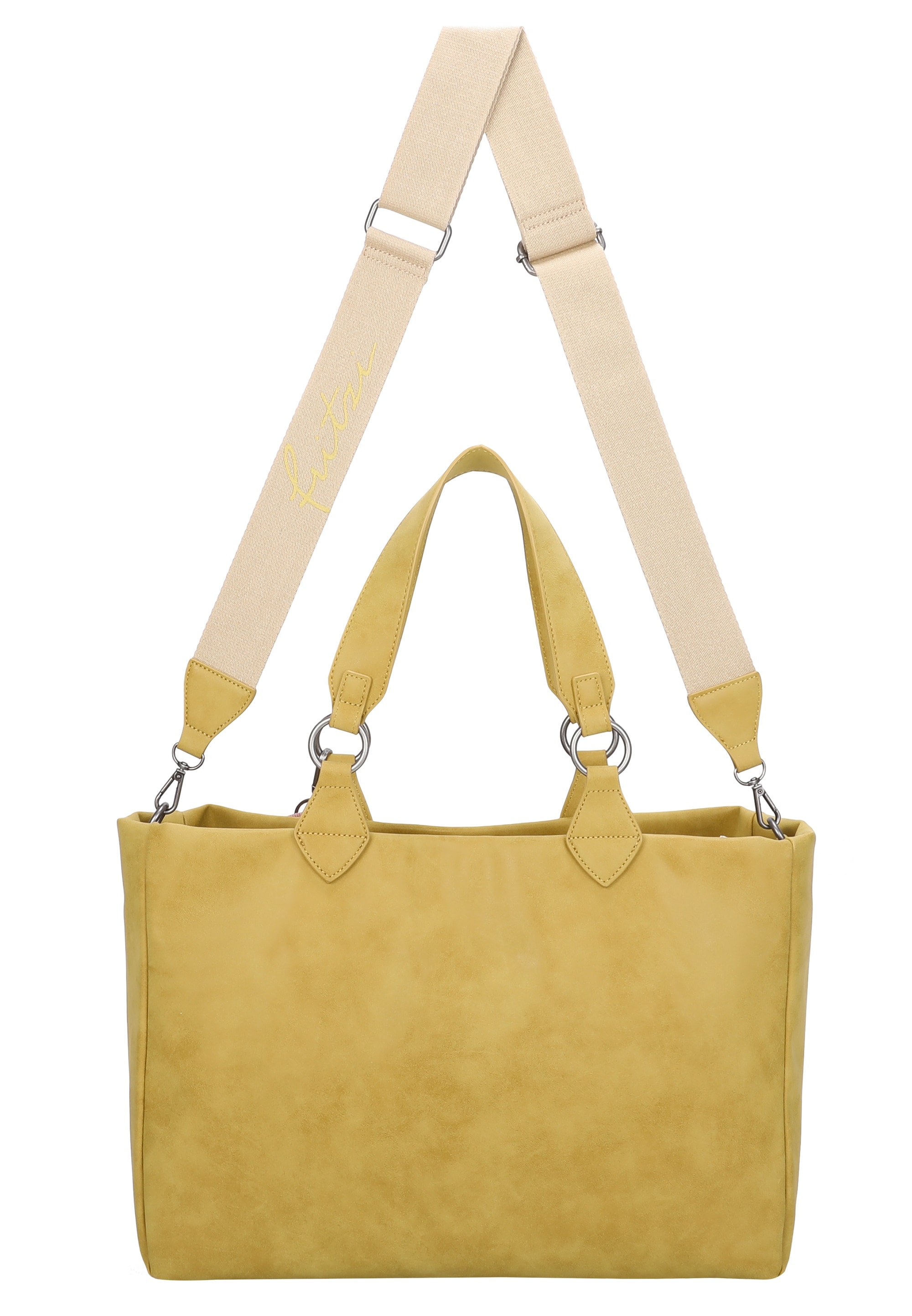 Fritzi aus Preußen Henkeltasche »Izzy Vintage«, mit Taschen-Anhänger und Schlüsselschlange