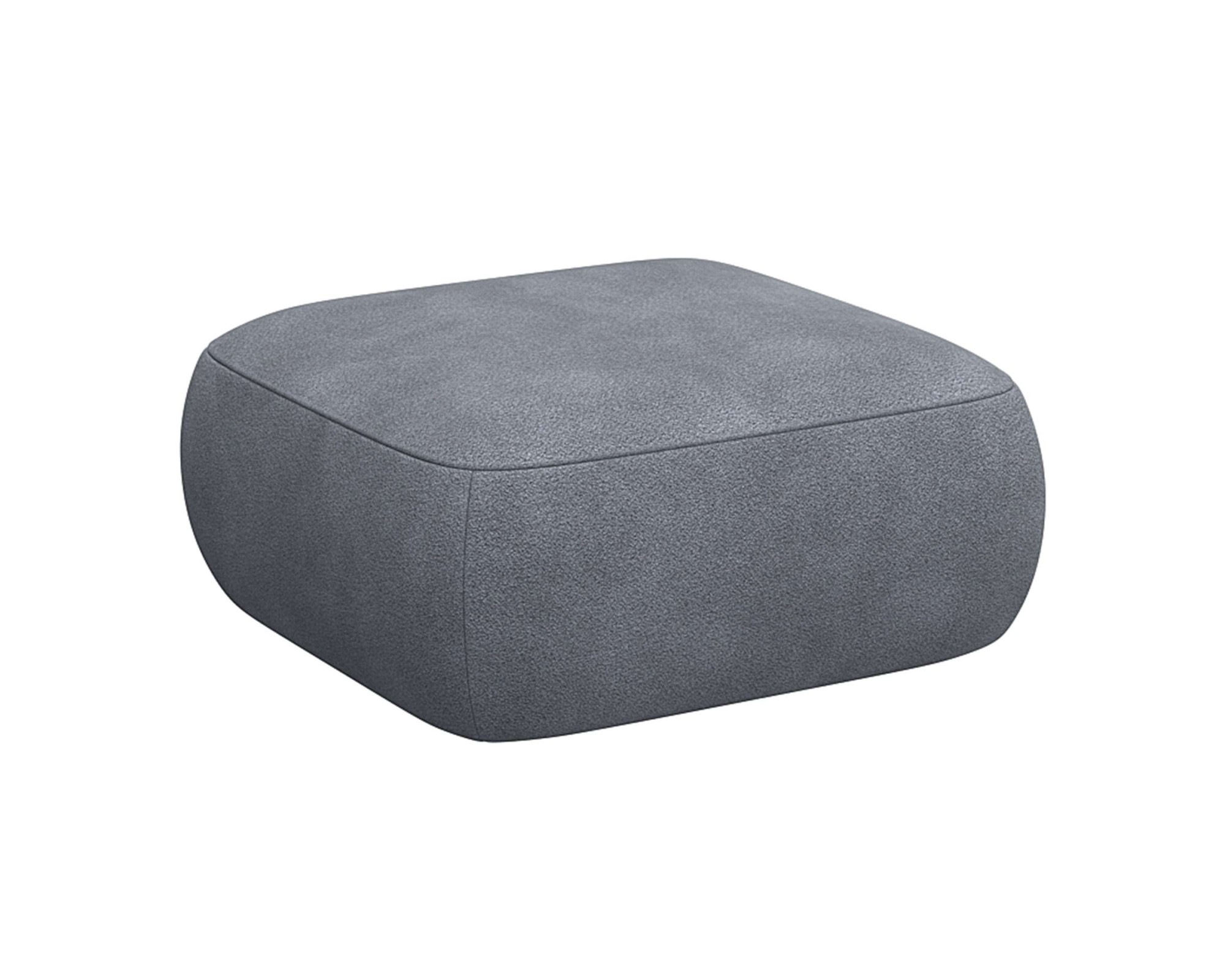 FLEXLUX Pouf "Torino, rund, bodennah, Sitzhocker, Polsterhocker" Modernes, günstig online kaufen