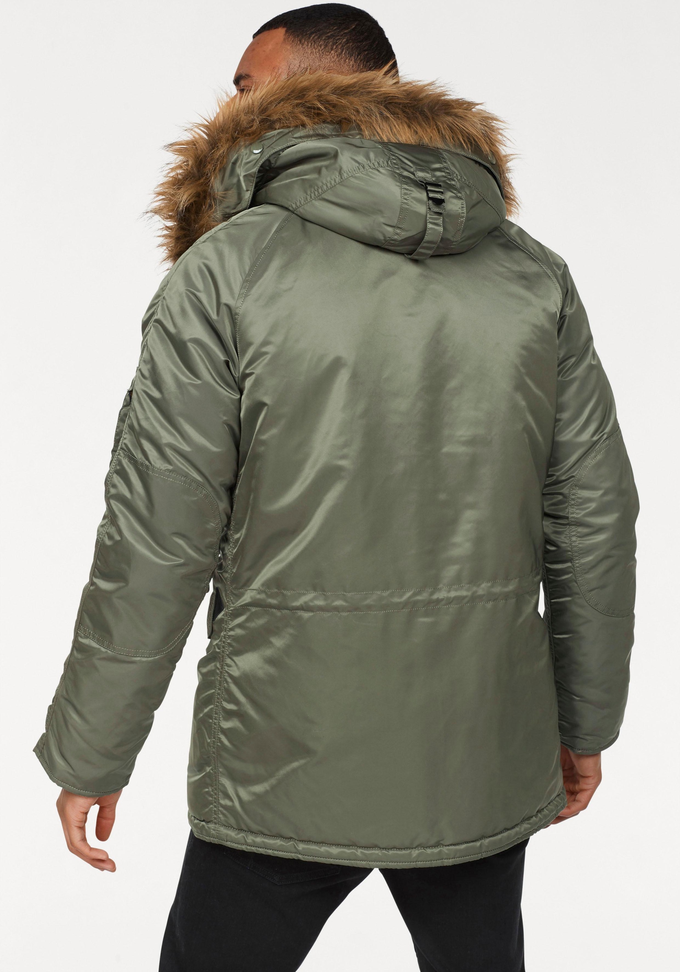 Alpha Industries Parka "N3B VF 59", mit Kapuze, mit abnehmbarem Kunstfellkr günstig online kaufen