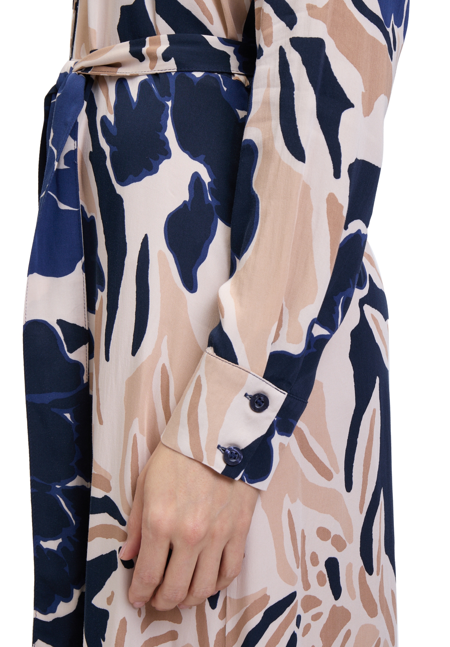 Betty Barclay Hemdblusenkleid »Betty Barclay Damen Hemdblusenkleid mit Bindegürtel«, Form