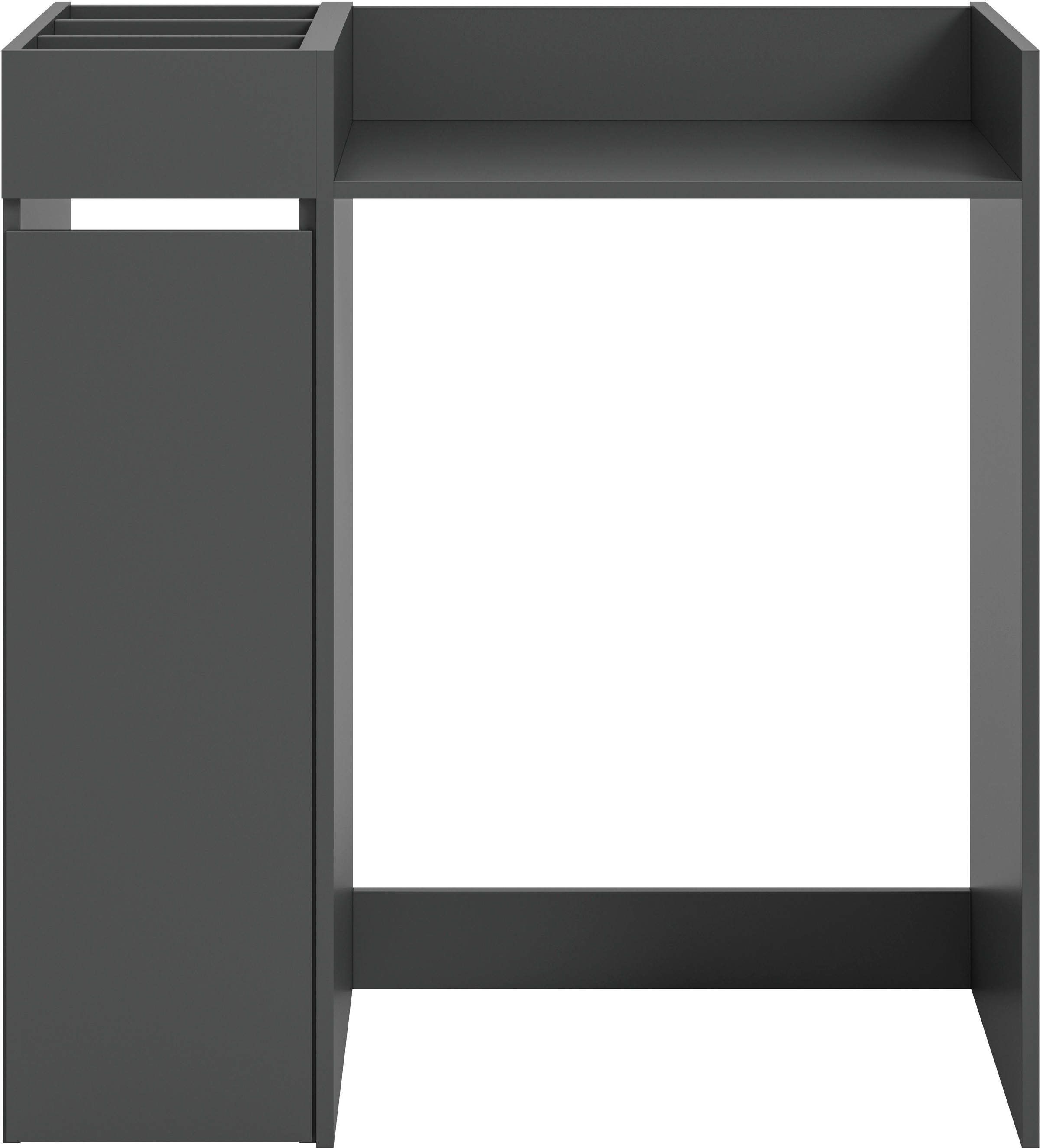 Thumbnail - welltime Badmöbel-Set "FALAS, TOPSELLER, 2-teilig, Hauswirtschaftsraum Set, Breite 95 cm" Set, bestehend aus: Waschmasch...