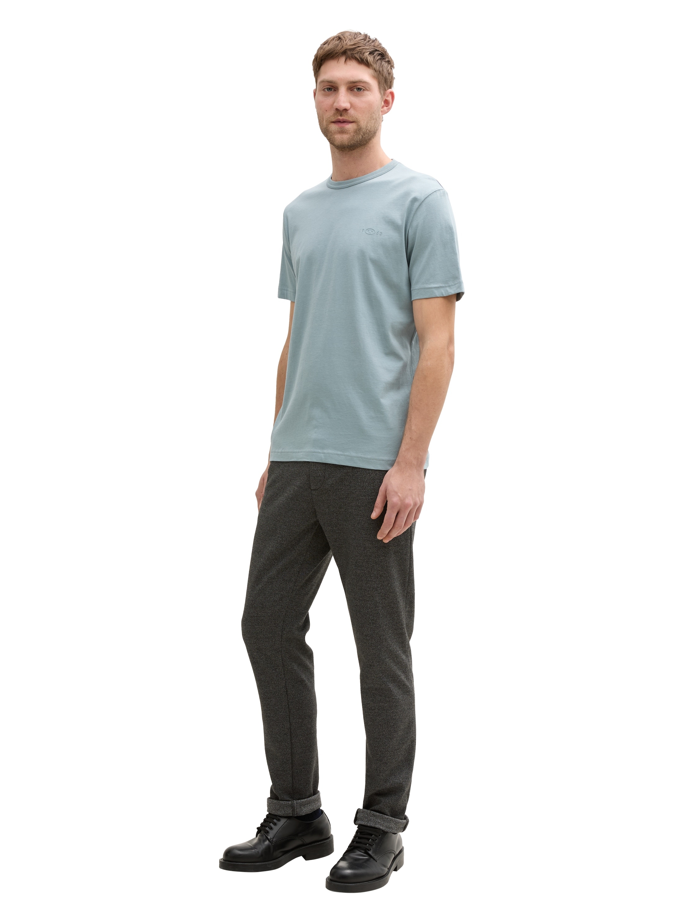 TOM TAILOR T-Shirt, (Packung, 2 tlg.), mit Ton-in-Ton Logo