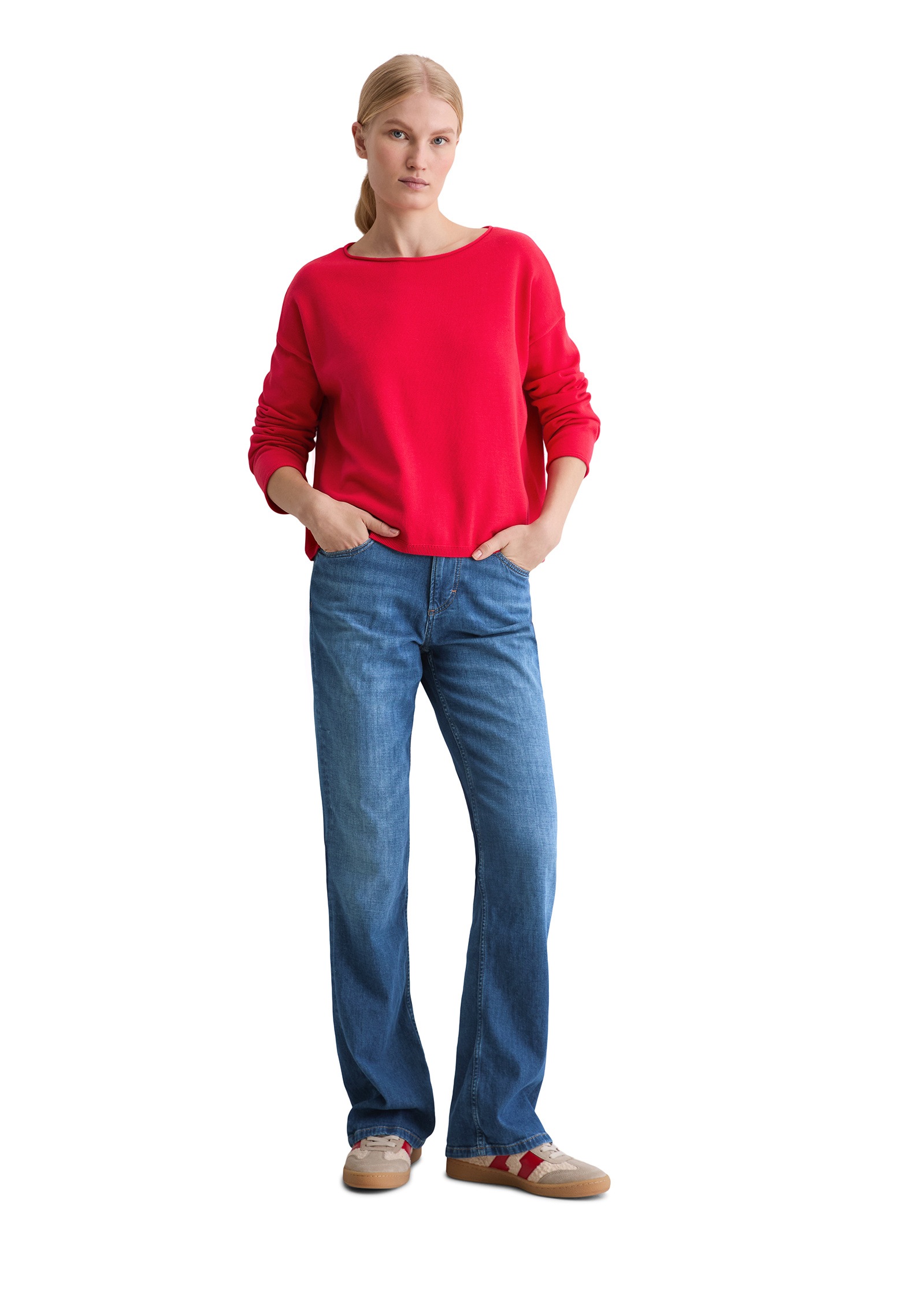 Marc O'Polo Strickpullover »aus reiner Bio-Baumwolle«