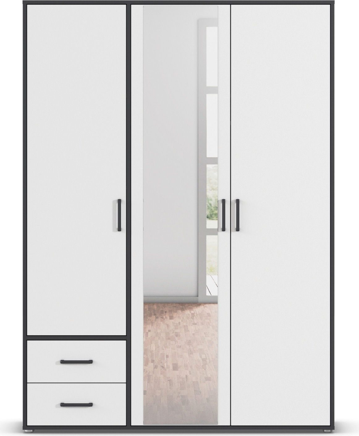 rauch Drehtürenschrank "Kleiderschrank Schrank Garderobe Wäscheschrank VOYA günstig online kaufen