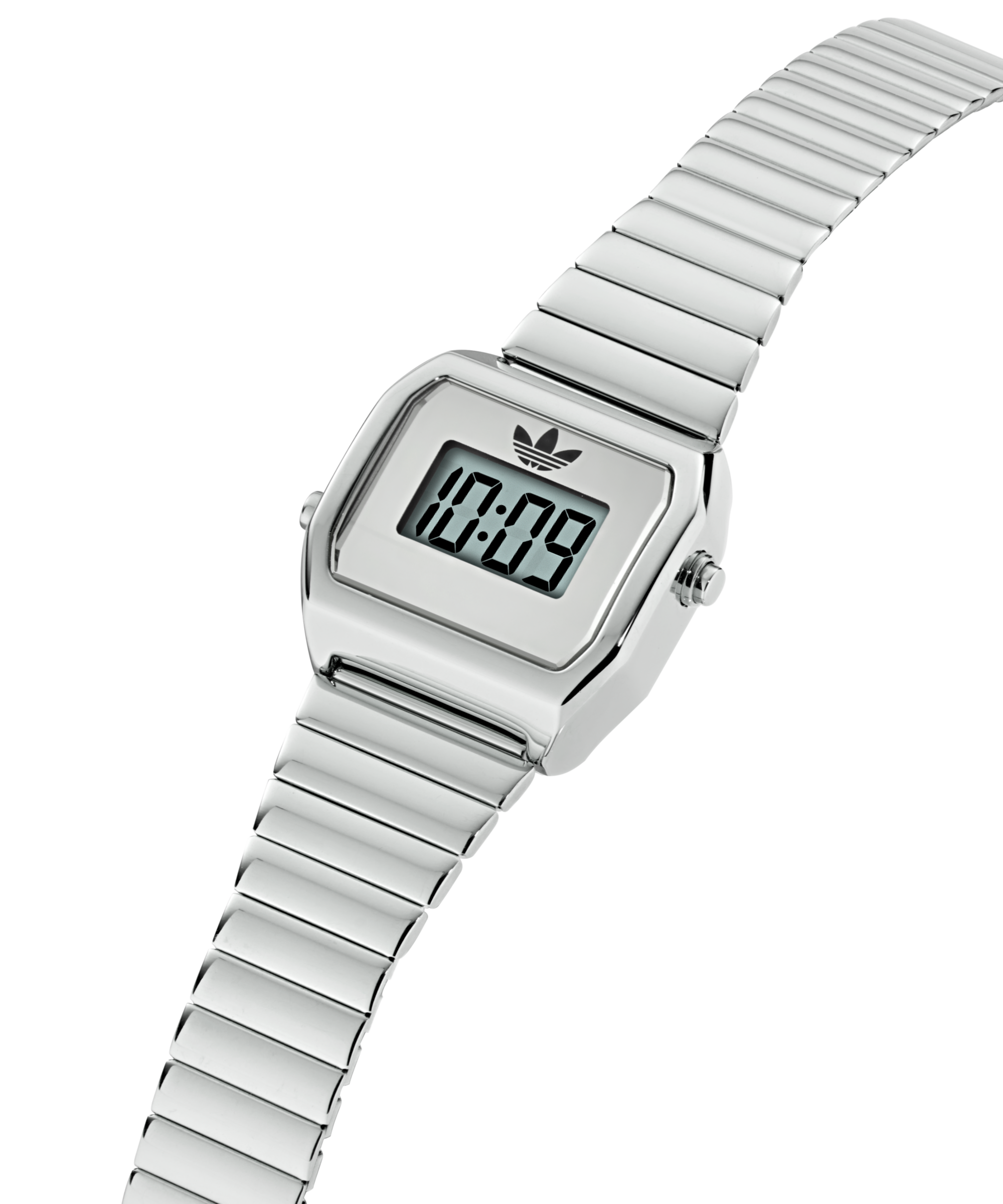 adidas Originals Digitaluhr »DIGITAL TWO XS« Quarzuhr, Armbanduhr, Damenuhr, Edelstahlarmband, digital