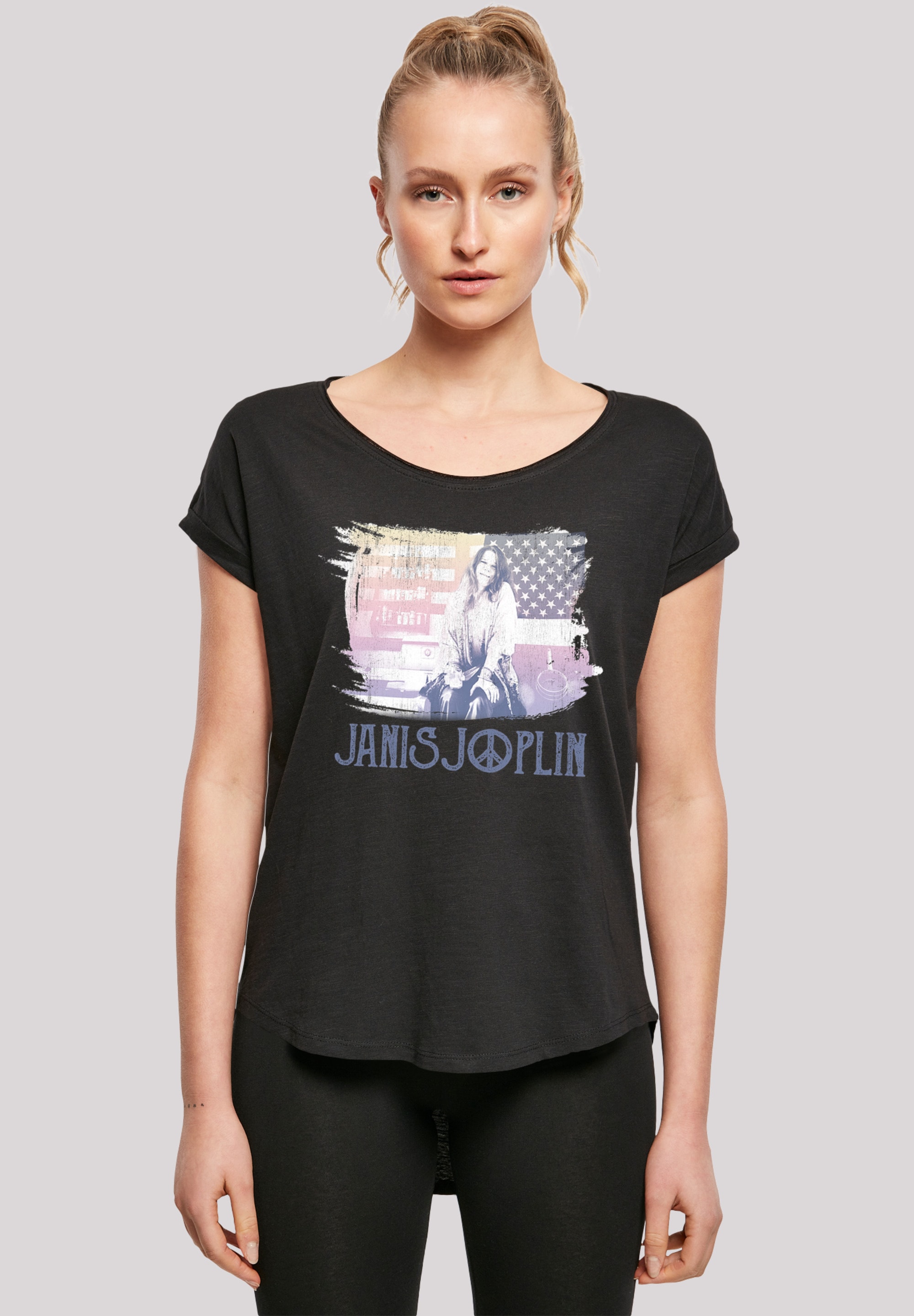 F4NT4STIC T-Shirt "Janis Joplin Stove Flag", Print günstig online kaufen