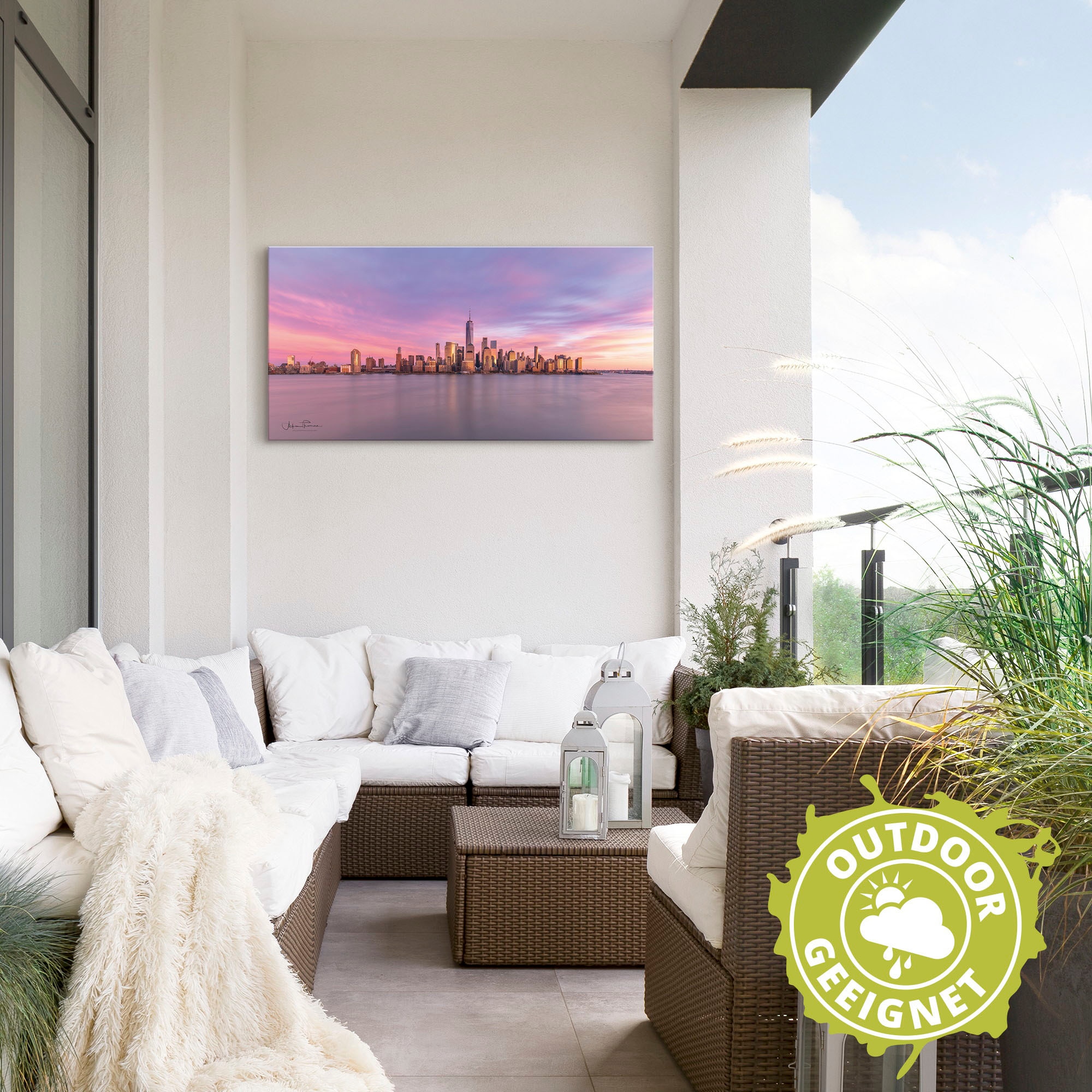 Artland Wandbild »Manhattan Skyline«, New York, (1 St.), als Alubild, Outdoorbild, Leinwandbild in verschied. Größen