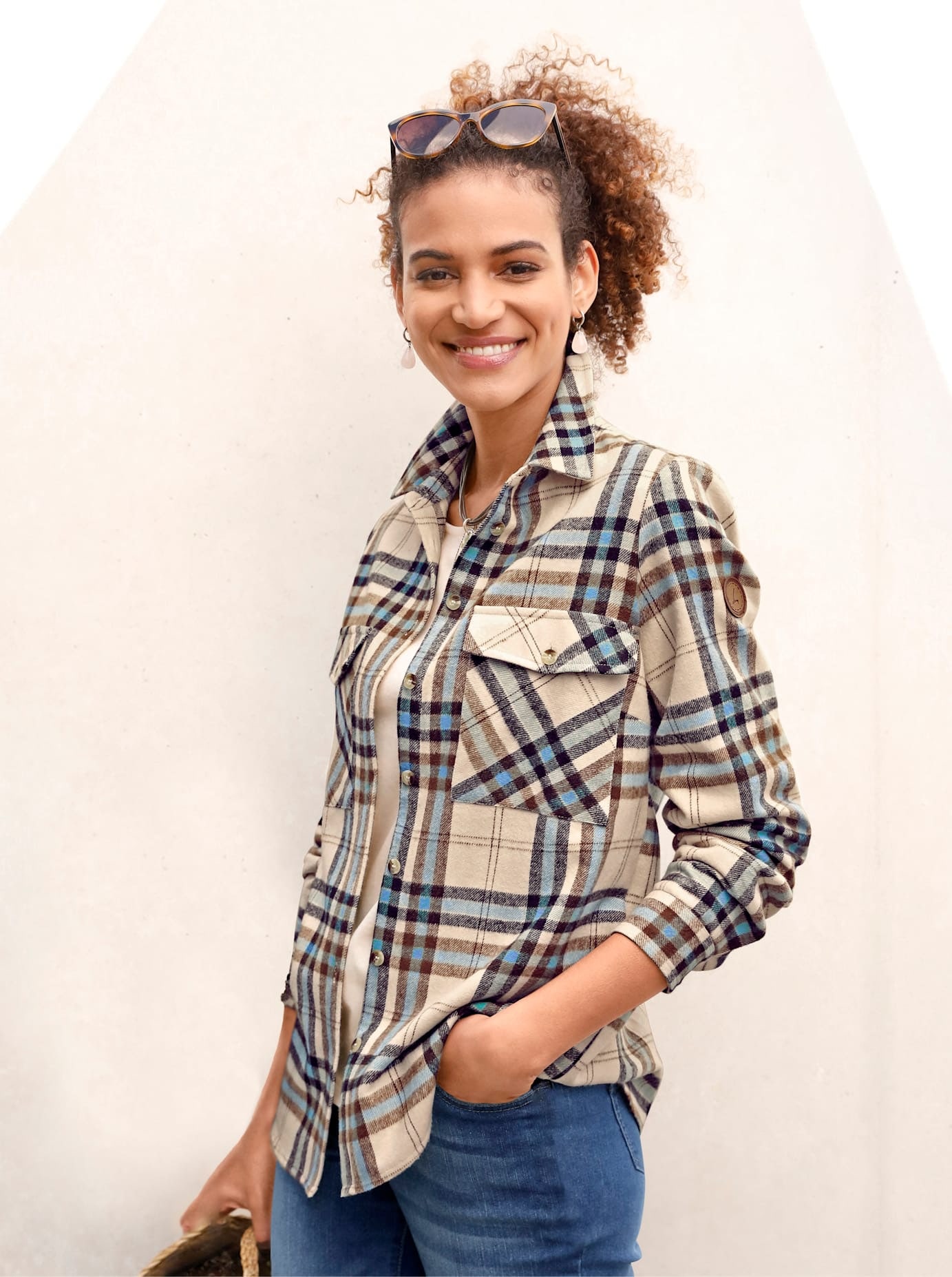 Casual Looks Flanellbluse günstig online kaufen