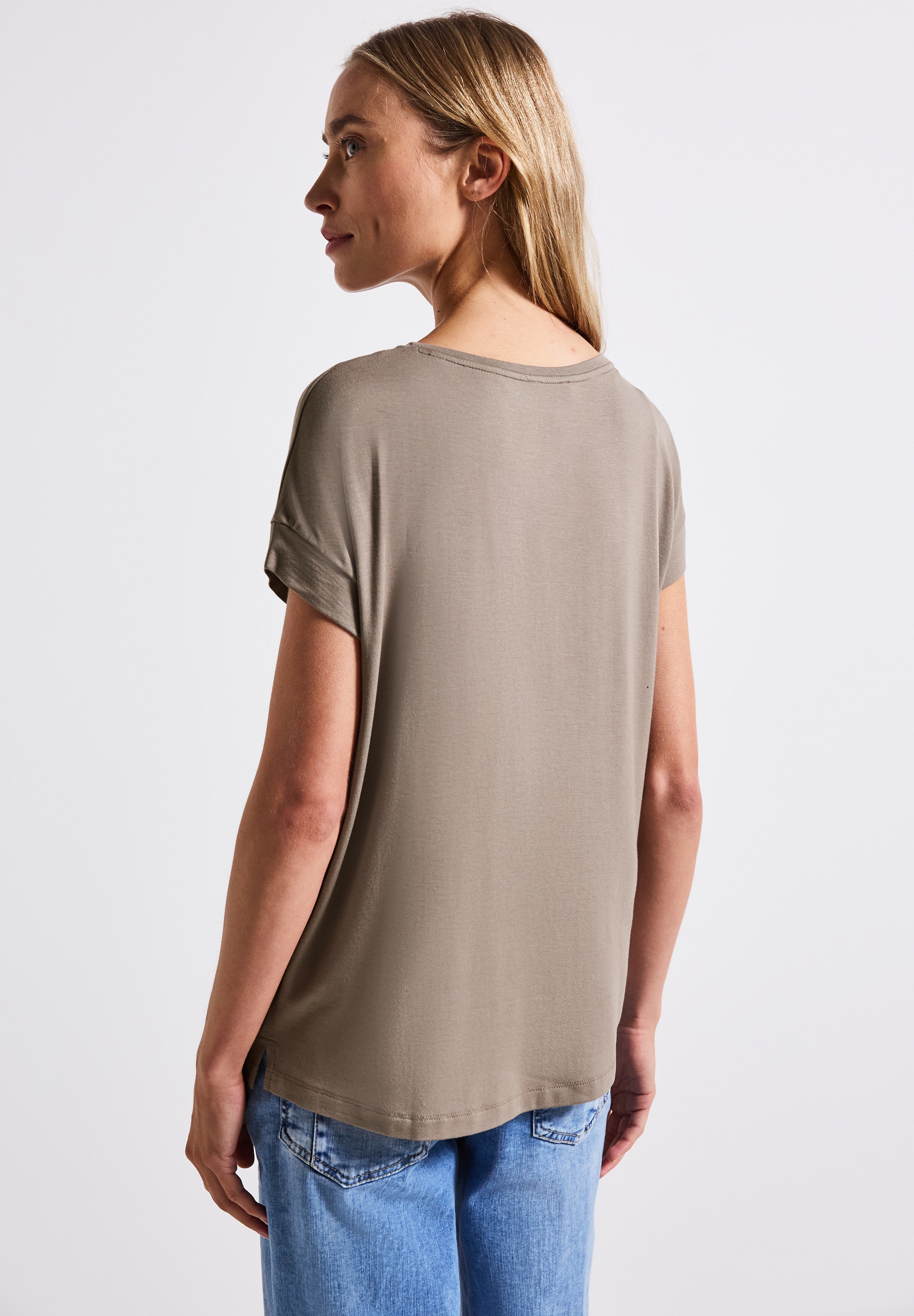 STREET ONE T-Shirt, aus softer Viskose