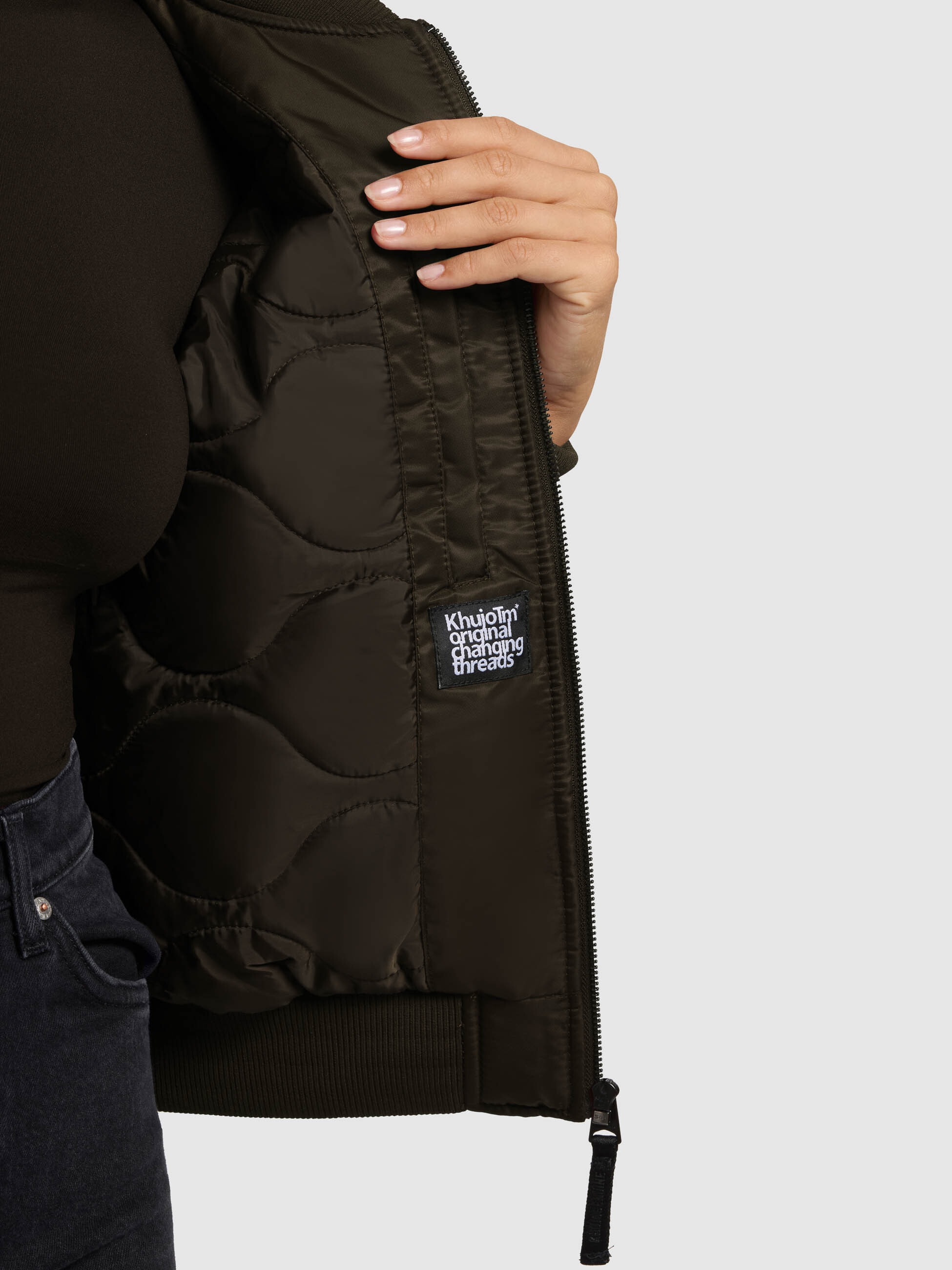 khujo Bomberjacke »KASIA«, ohne Kapuze
