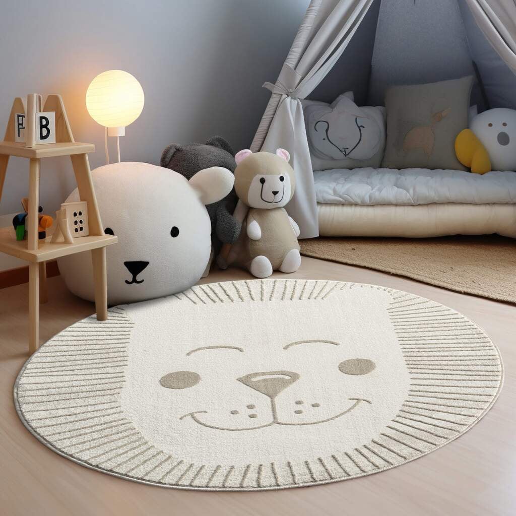 Carpet City Kinderteppich »MARA714« ovali 11 mm au...
