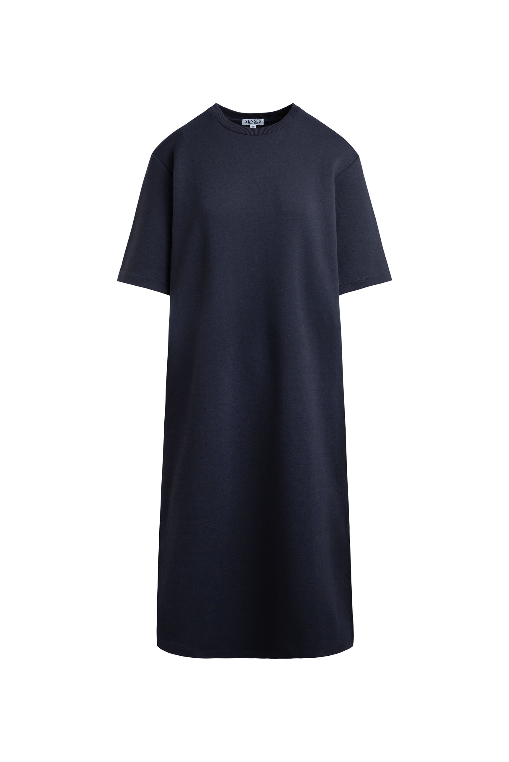SENSES.THE LABEL Sommerkleid Ohne Taschen mit Seitenschlitze