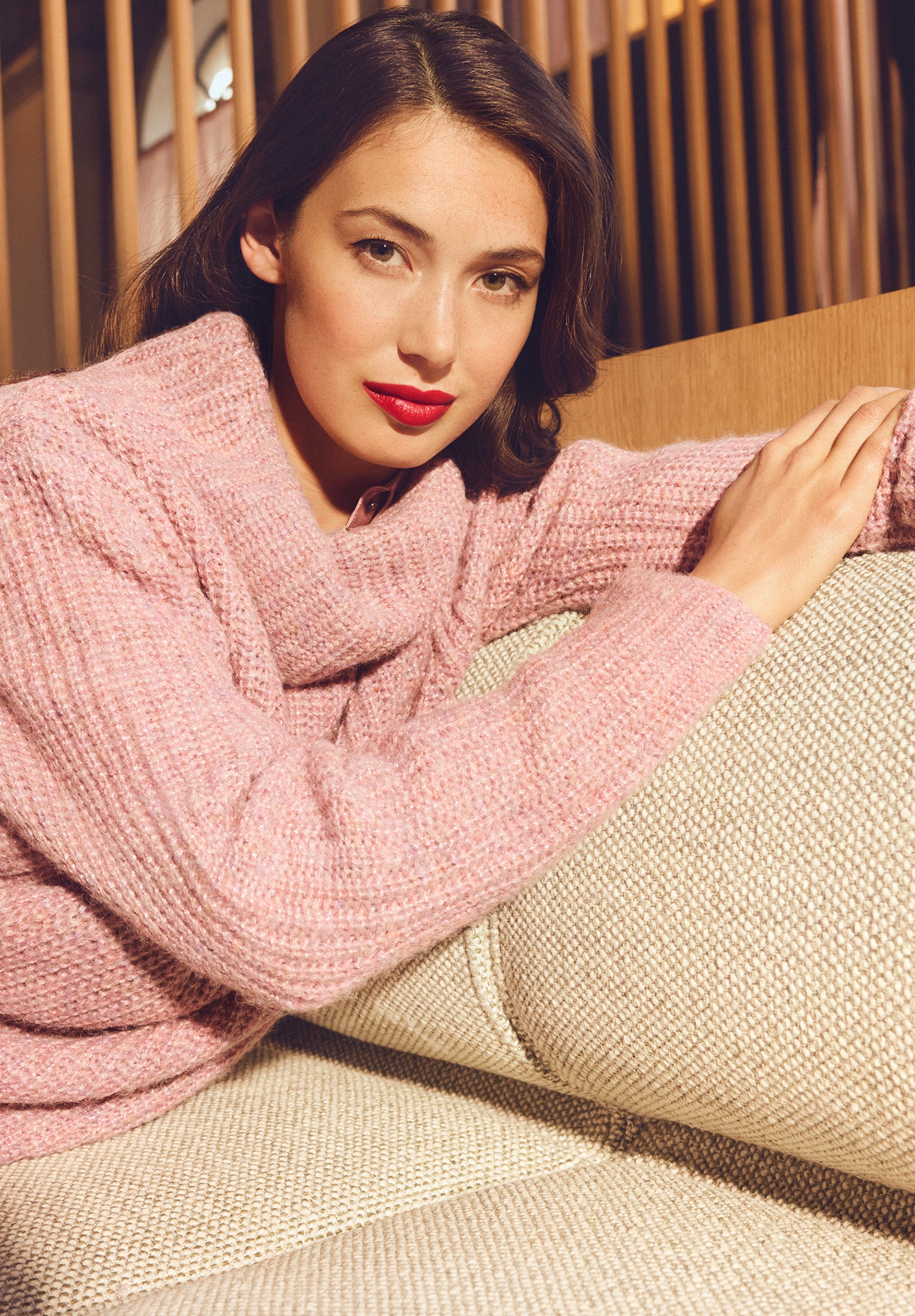 Betty&Co Strickpullover »Damen mit Lurexfaden« 1 Stk.