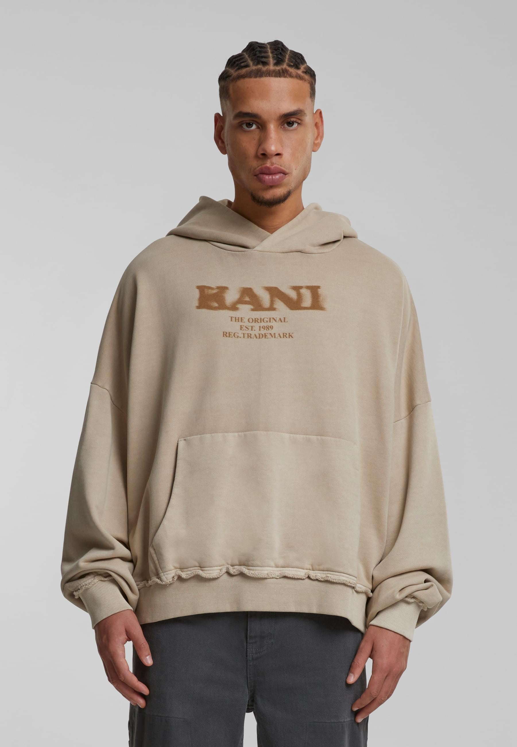 Karl Kani Kapuzensweatshirt »Karl Kani Karl Kani Retro Sprayed OS Hoodie«, (1 tlg.)