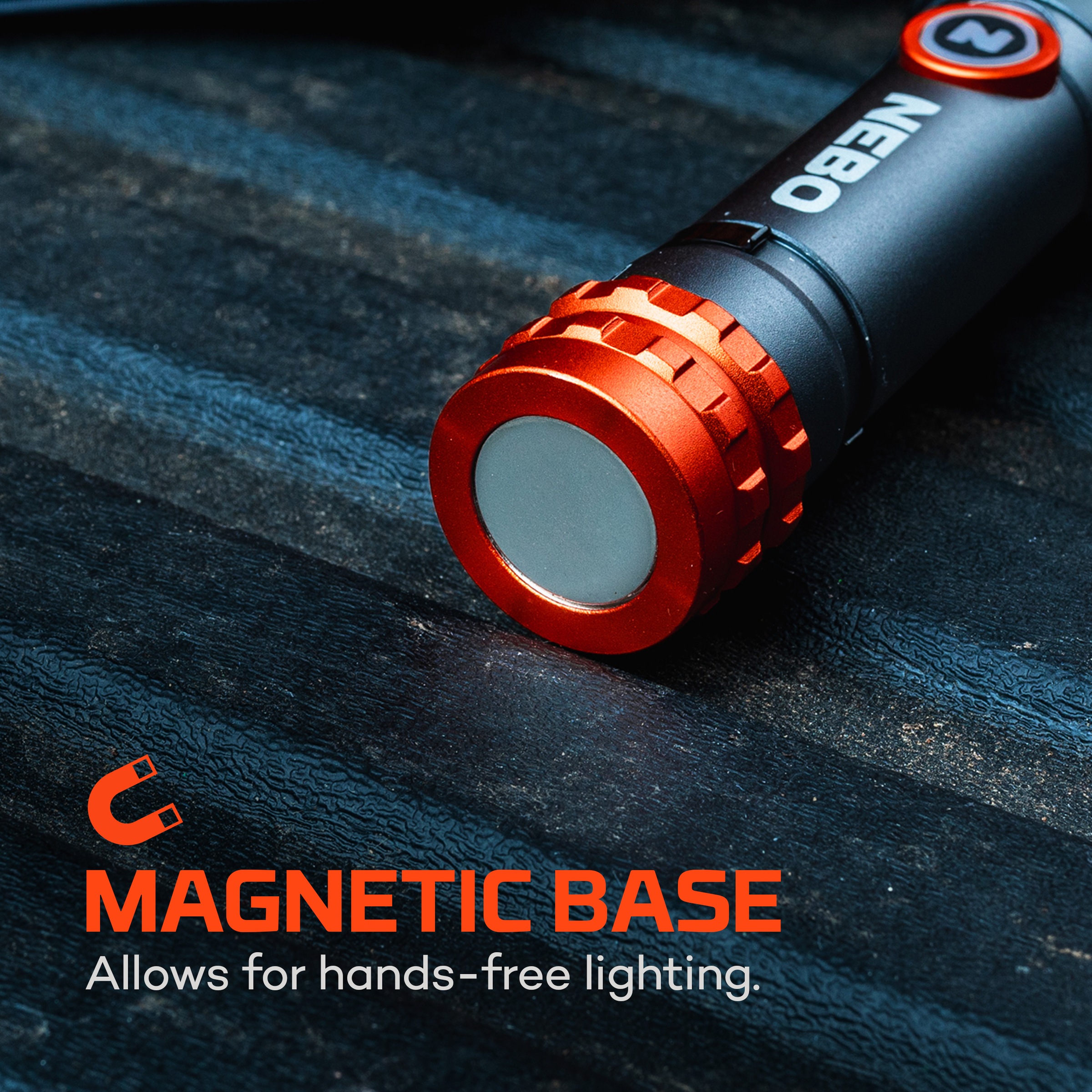 NEBO LED Taschenlampe »Nebo DAVINCI™ 450L FLEX« Set, Taschenlampe inkl. Ladekabel, 2 Stk. tlg. Flexibel mit Akku- oder Batteriebetrieb nutzbar